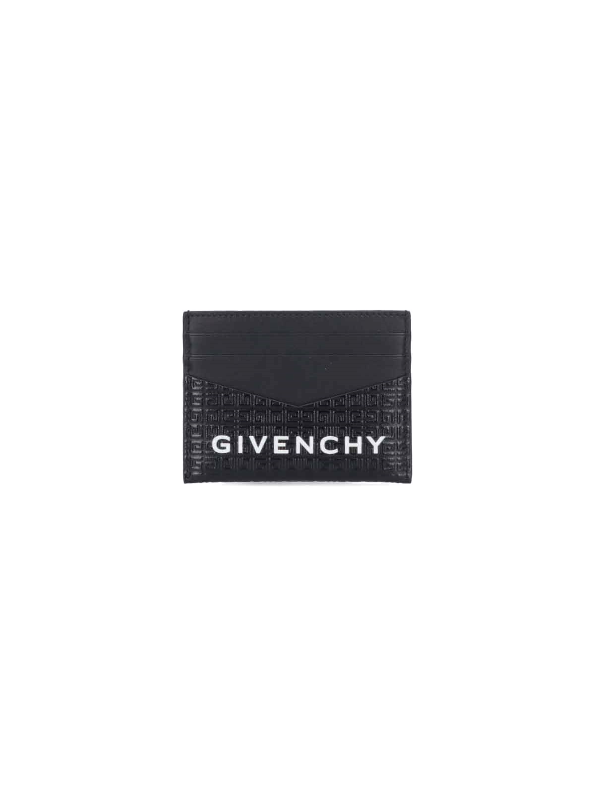 Givenchy Logo Cardholder In Black  