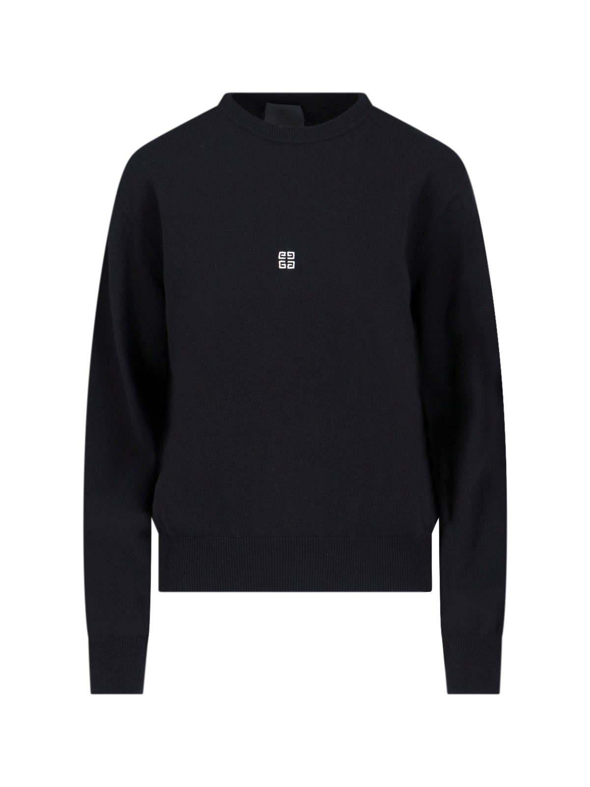 Shop Givenchy Back Logo Sweater In Black  