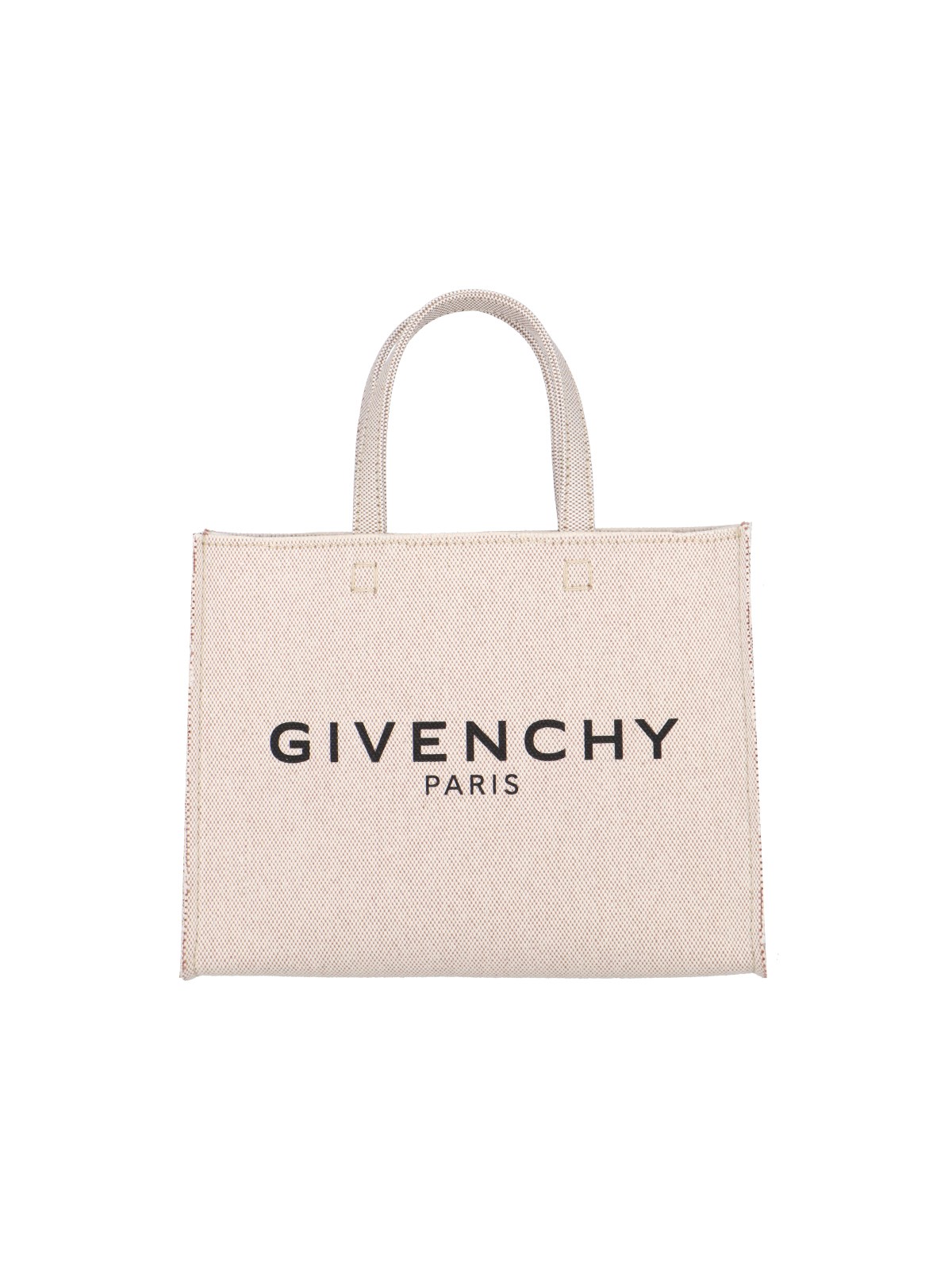 Givenchy Logo Tote Bag In Beige