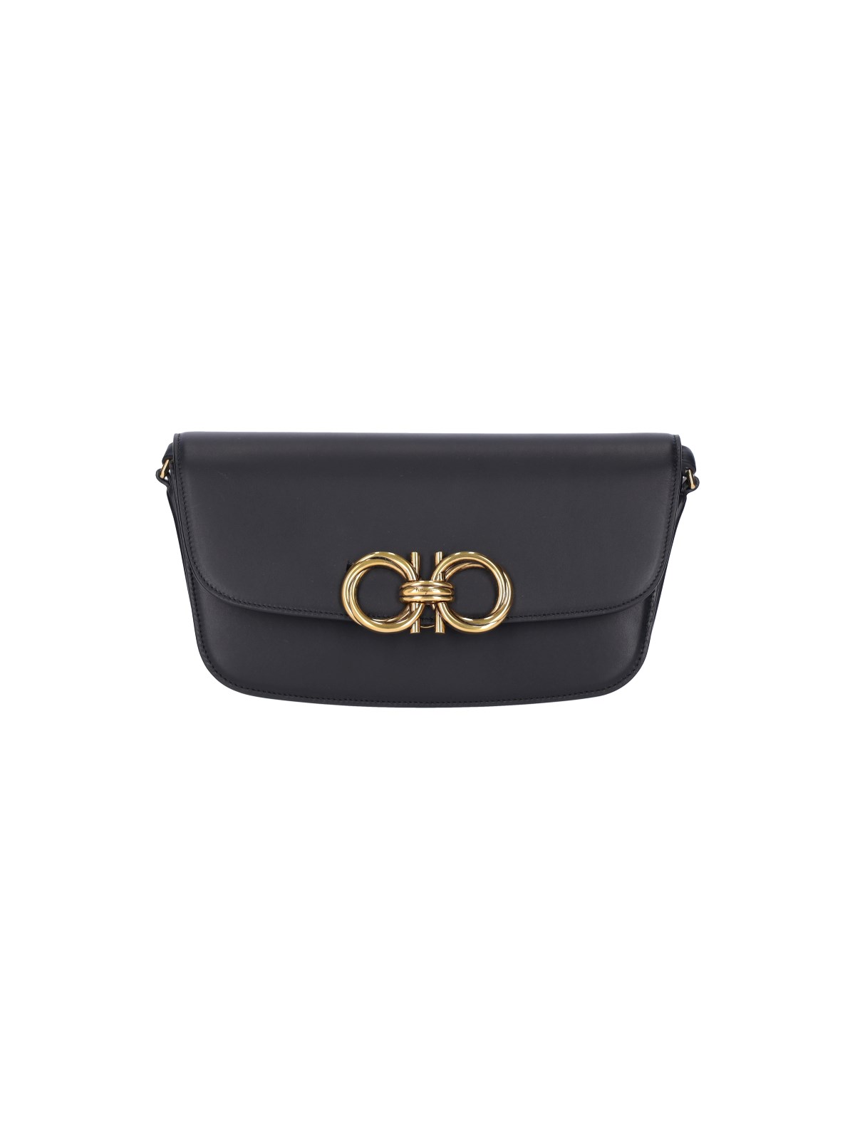 【送料&関税込】Ferragamo trapezio Crossbody Bag Ferragamo Trapezio Logo Crossbody Bag | Black | FARFETCH
