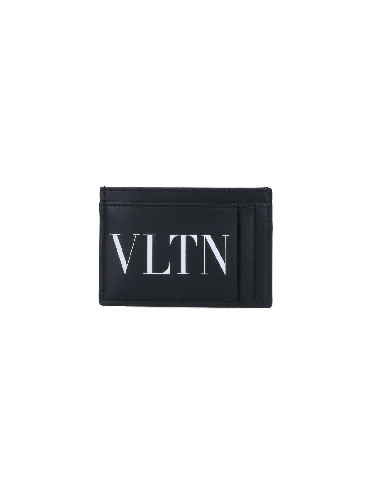 Shop Valentino Vltn Cardholder In Black  