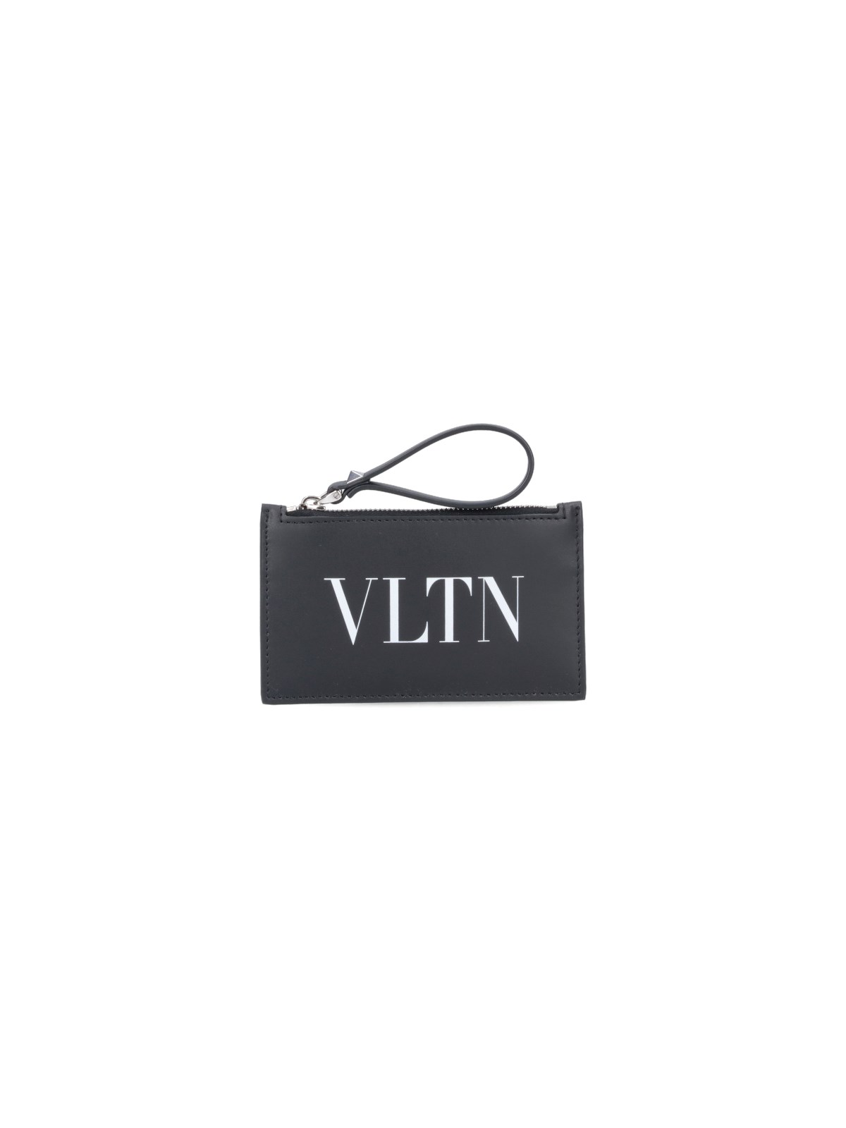 Shop Valentino Vltn Cardholder In Black  