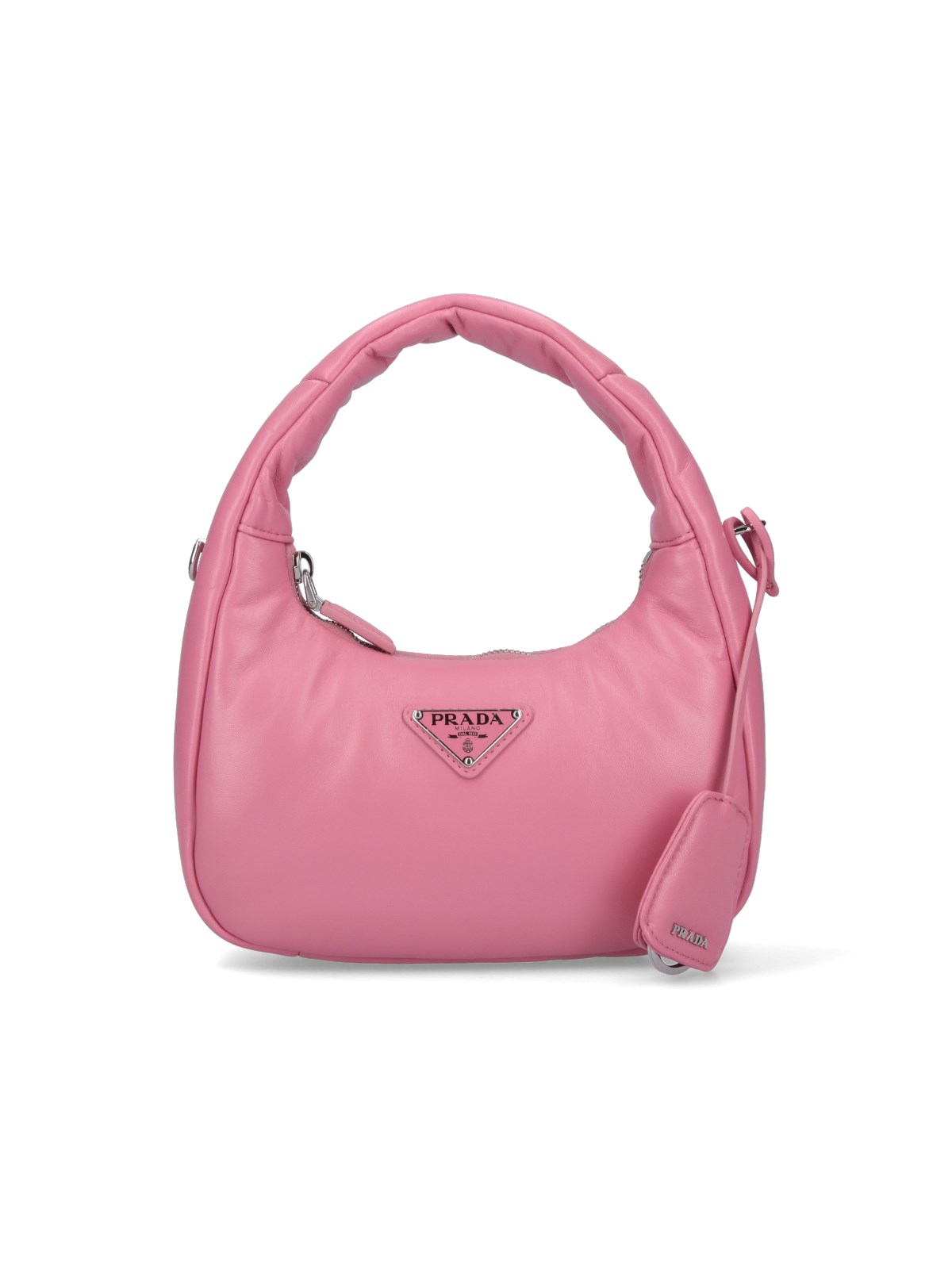 Prada "soft Nappa" Mini Bag In Pink