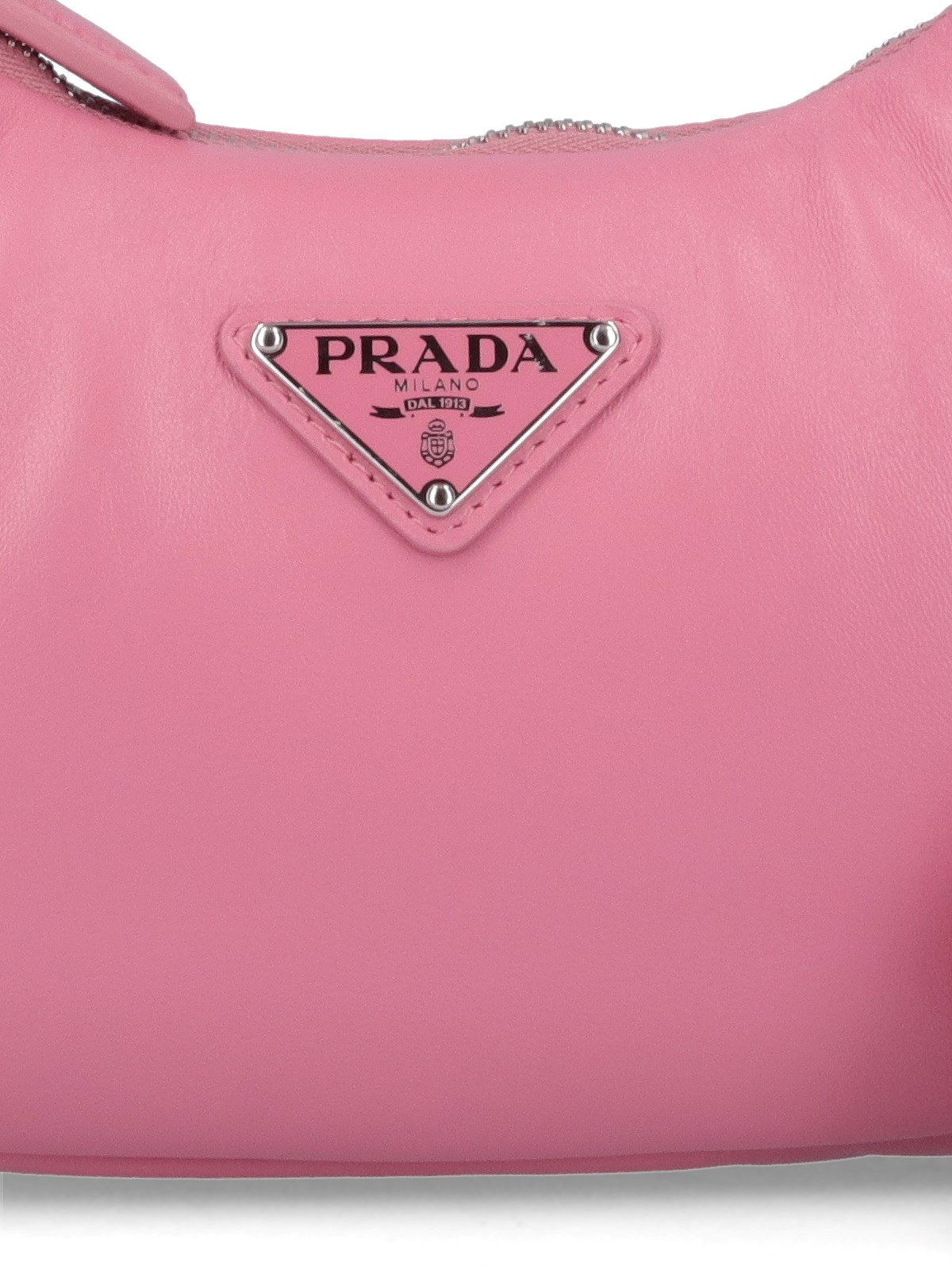 Begonia Pink Prada Soft Padded Re-nylon Mini-bag