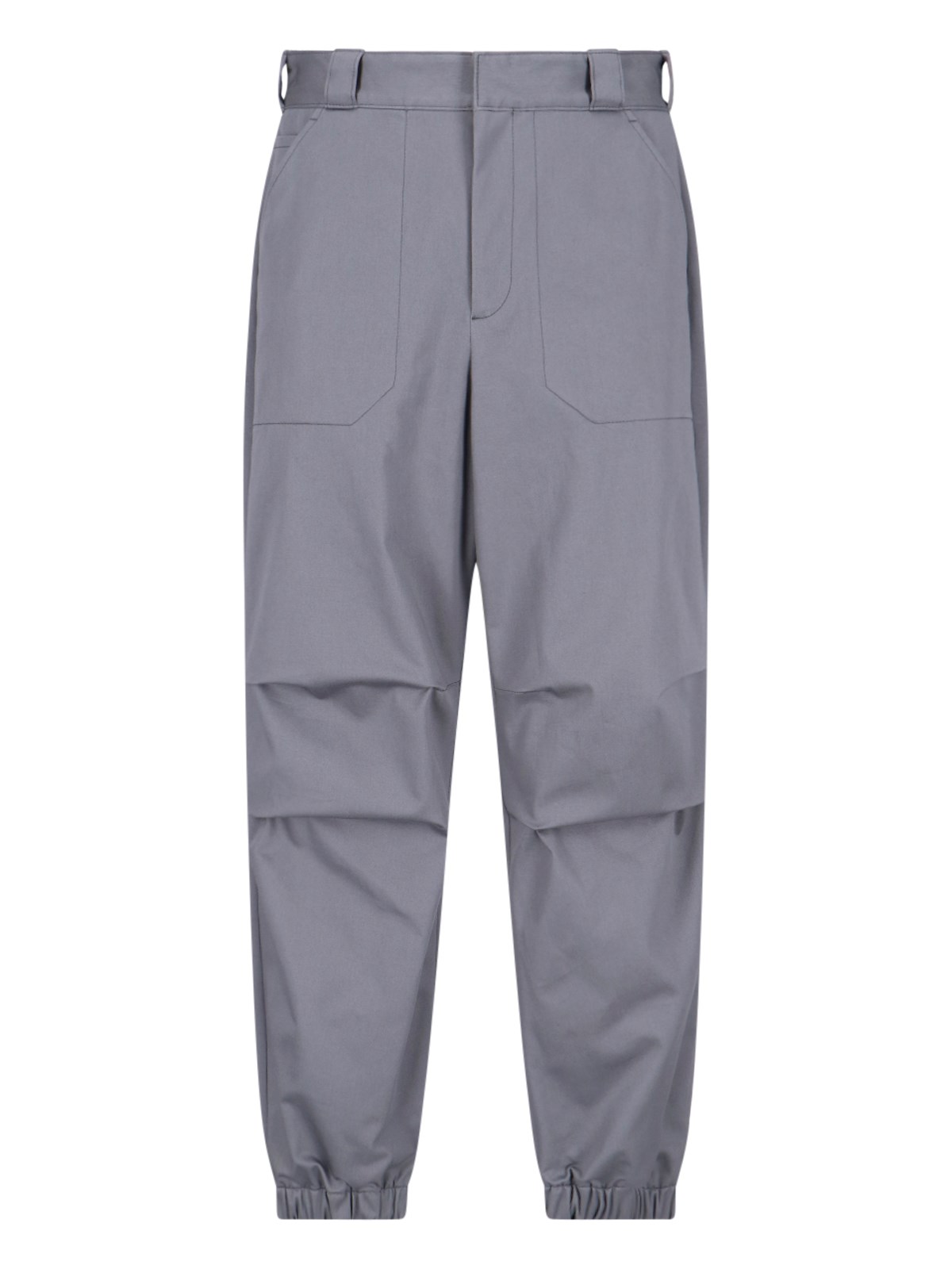 Prada Cargo Trousers In Grey