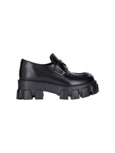 Prada 'monolith' logo loafers available on SUGAR - 133941