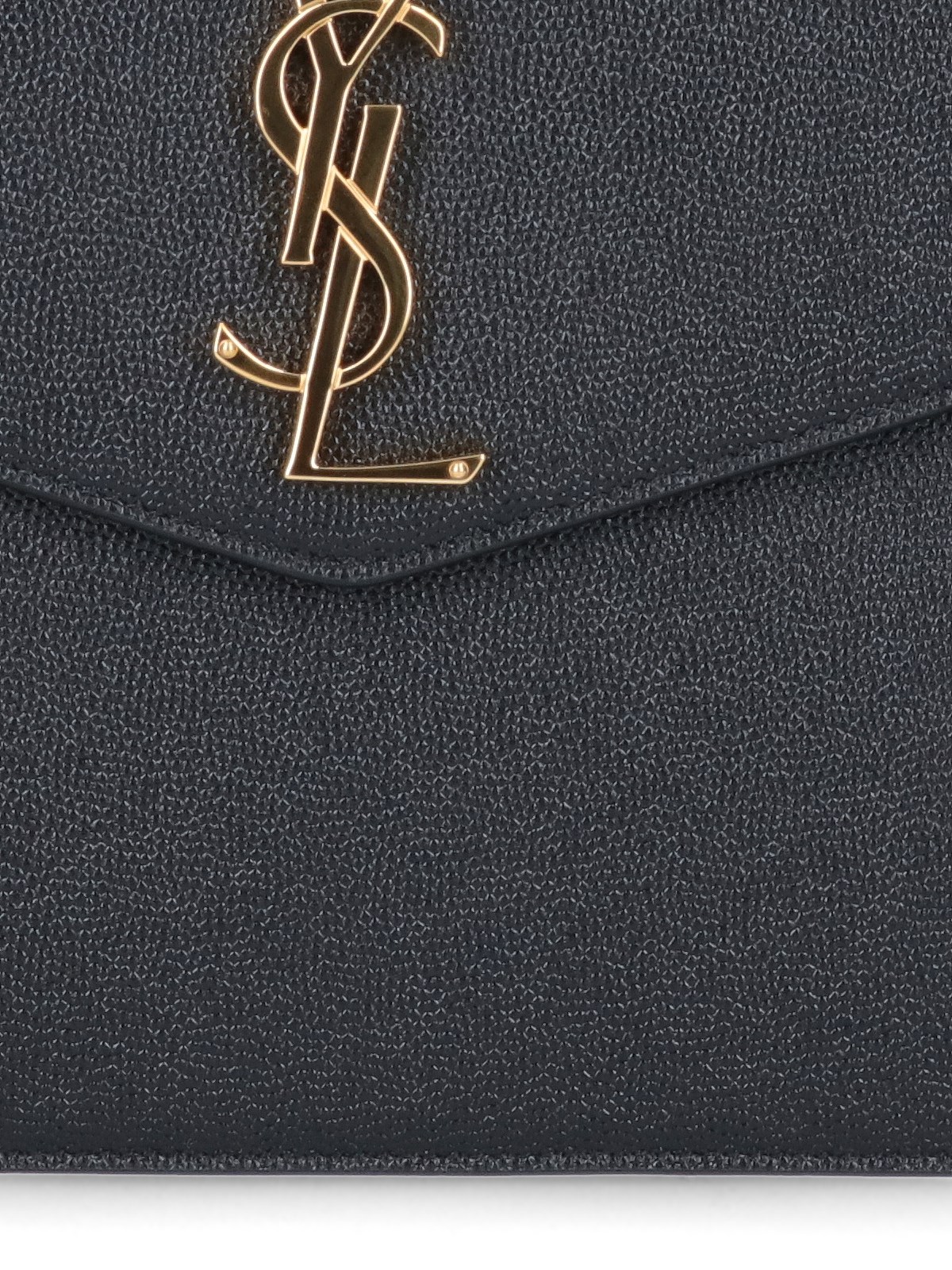 UPTOWN pouch in grain de poudre embossed leather, Saint Laurent