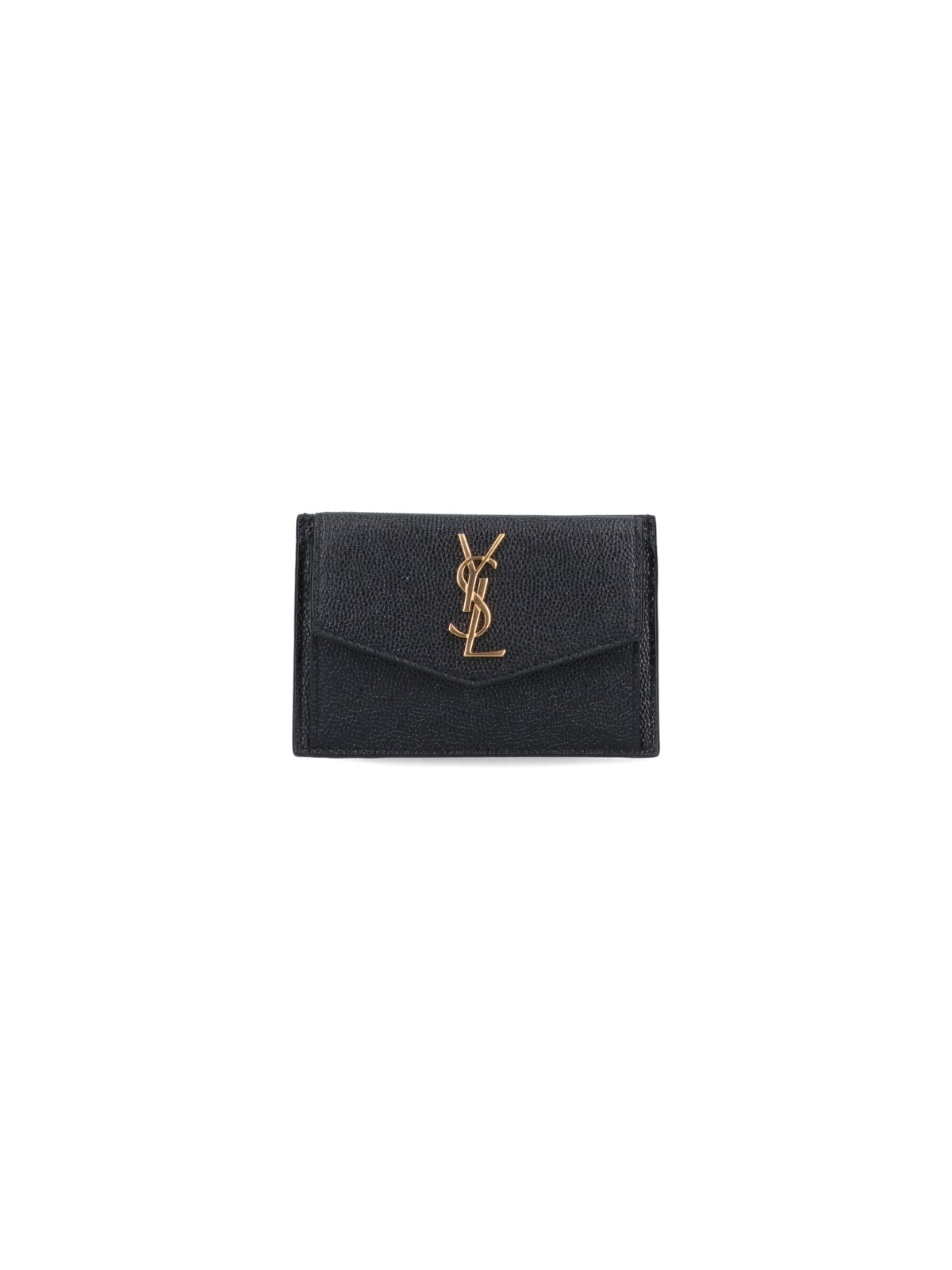 Saint Laurent Uptown Pochette Leather Black, Pochette