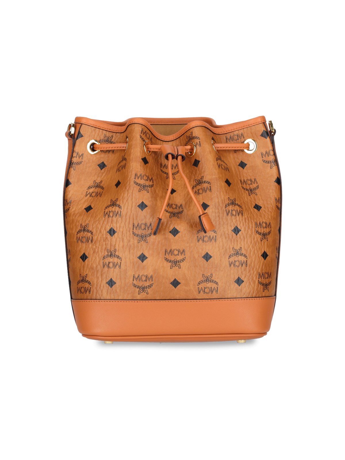 MCM - Bucket bag for Woman - Brown - MWDCSDU02-CO