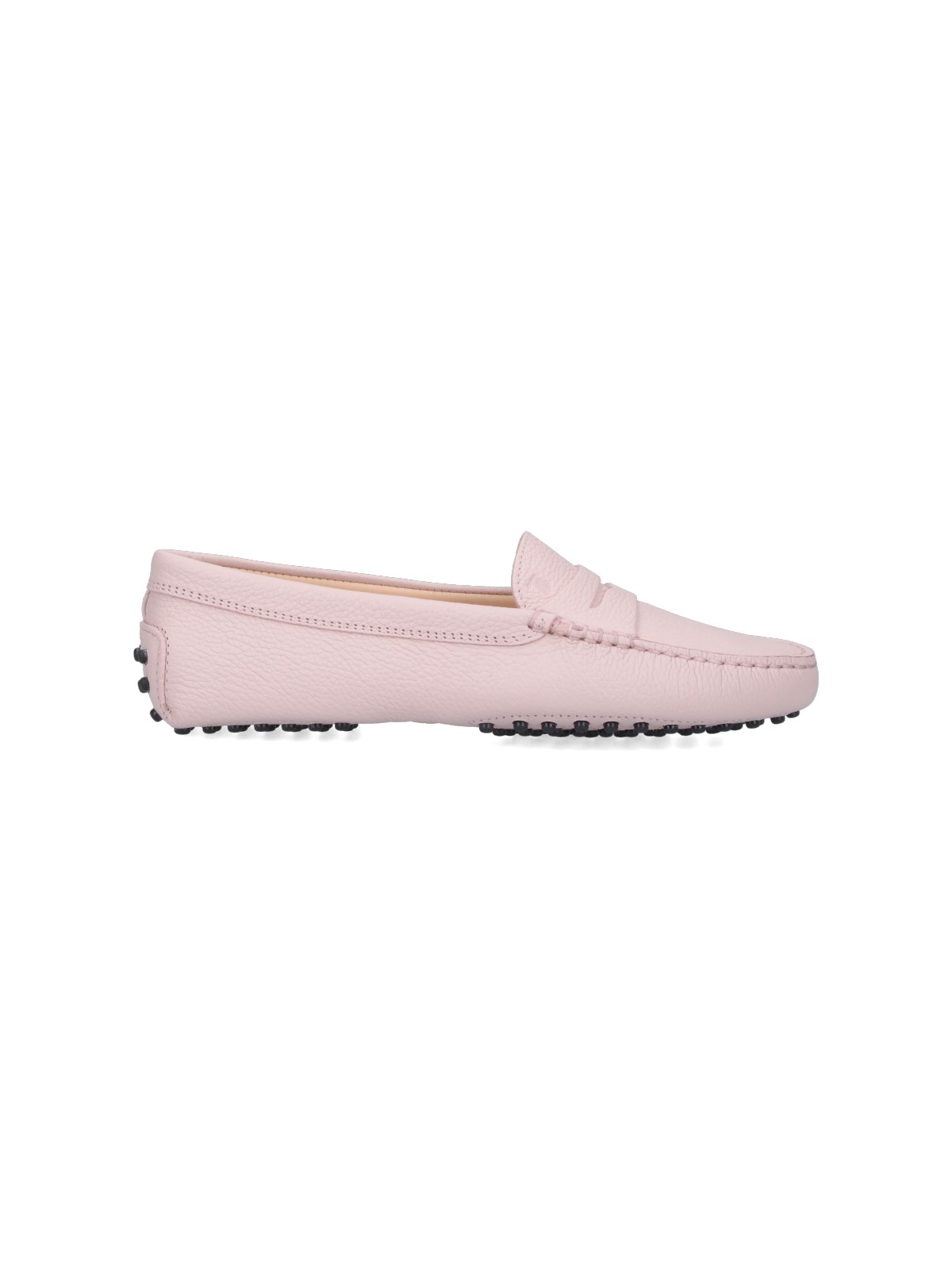 Shop Tod's "gommino" Loafers In Pink