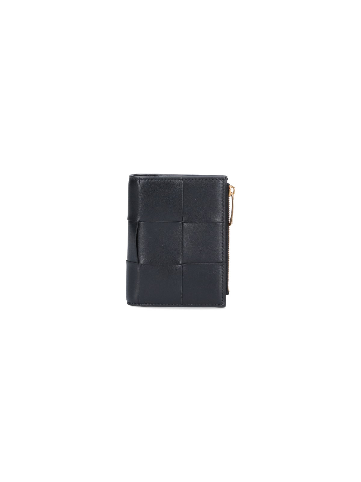 Shop Bottega Veneta 'cassette' Bi-fold Wallet In Black  