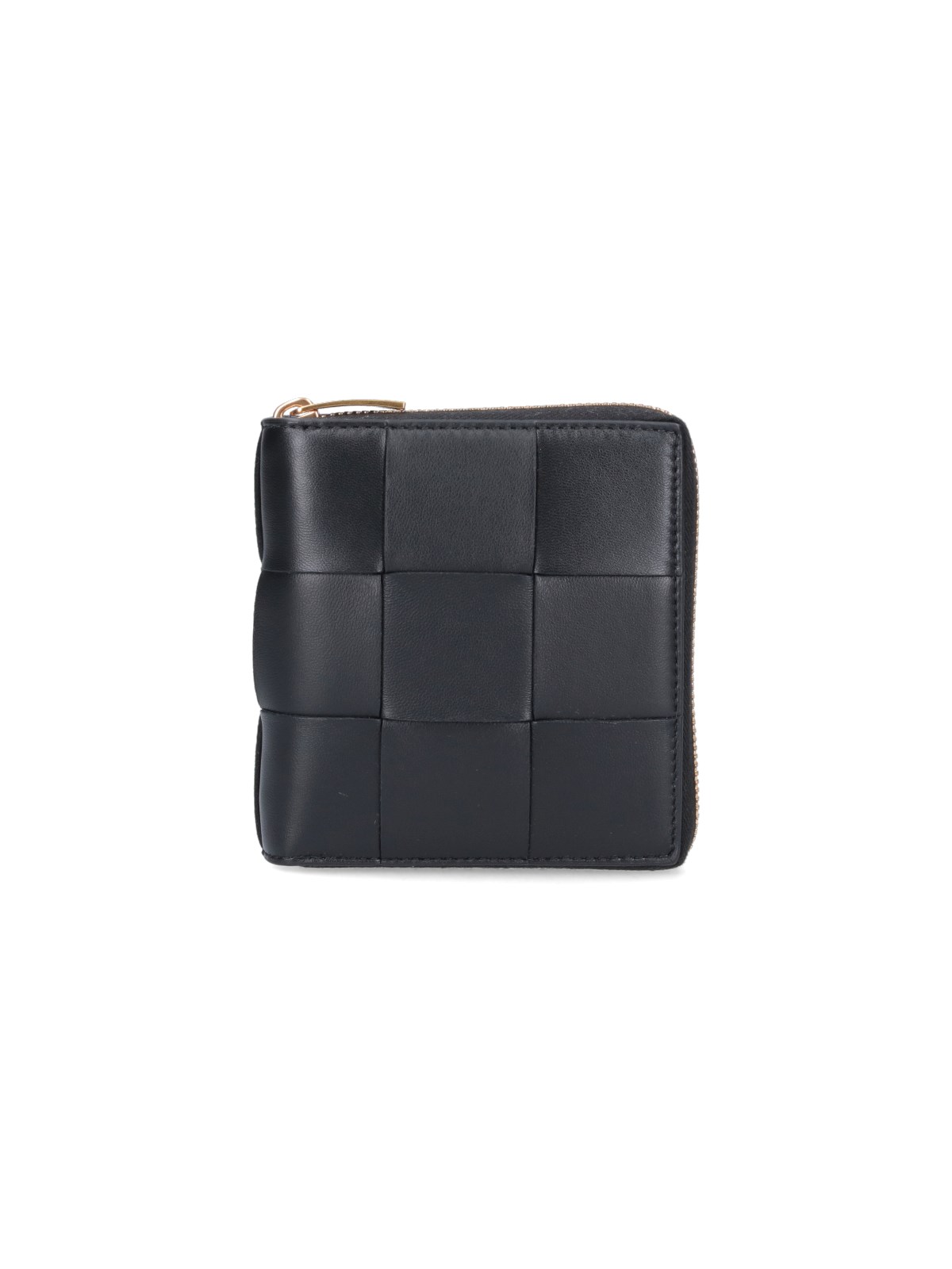 Shop Bottega Veneta "cassette" Small Wallet In Black  