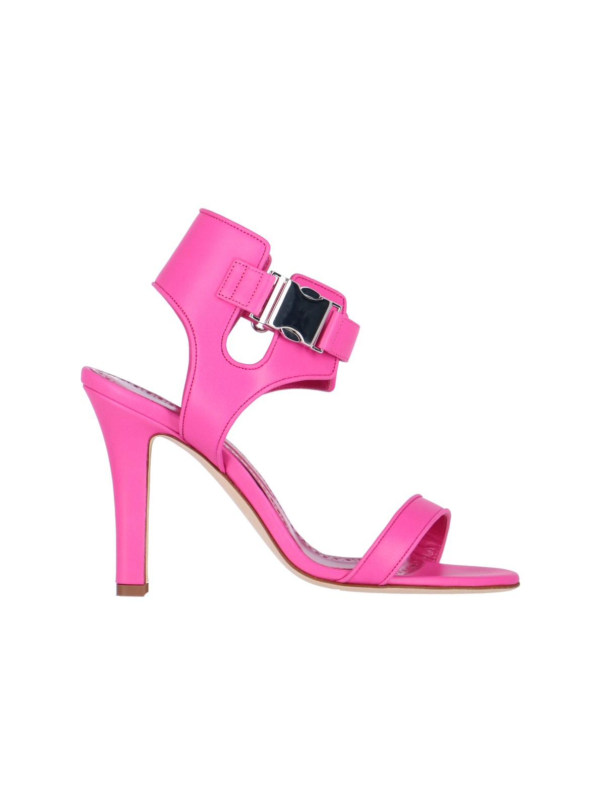 Shop Manolo Blahnik 'pollux' Sandals In Pink