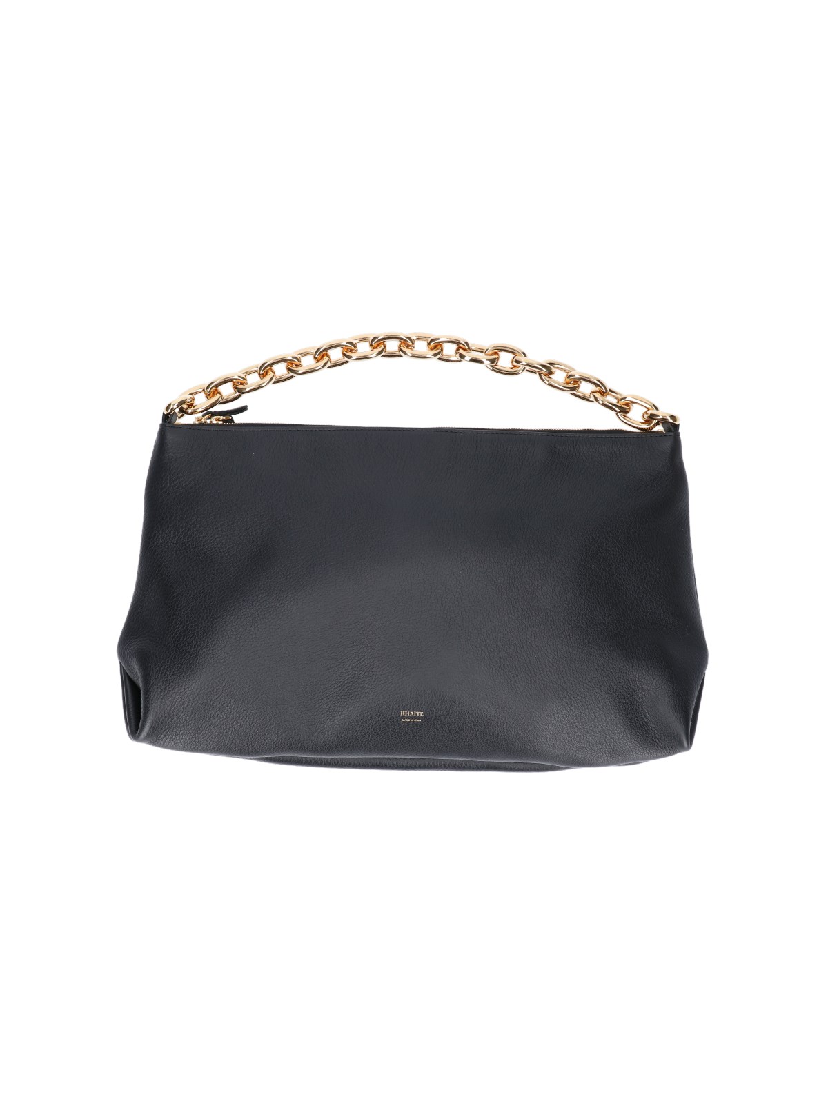 Shop Khaite 'clara' Shoulder Bag In Black  