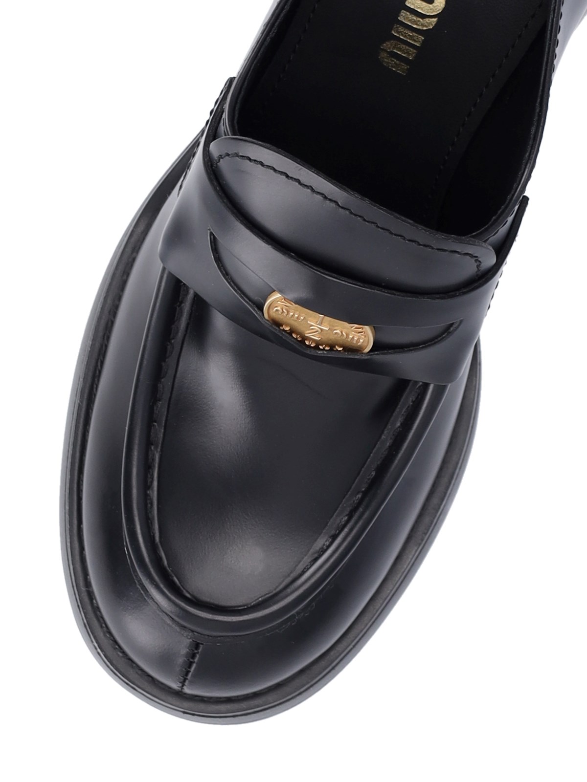 Miu miu 'penny' loafers available on SUGAR - 136441