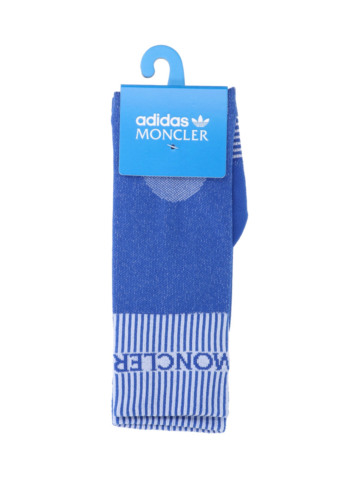 Moncler Genius X Adidas Logo Socks In Blue