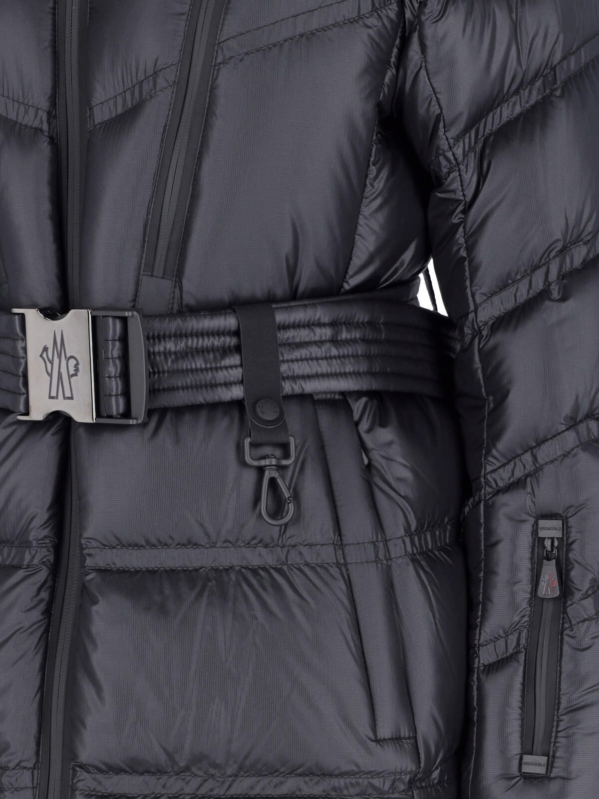 Moncler belted hotsell puffer jacket