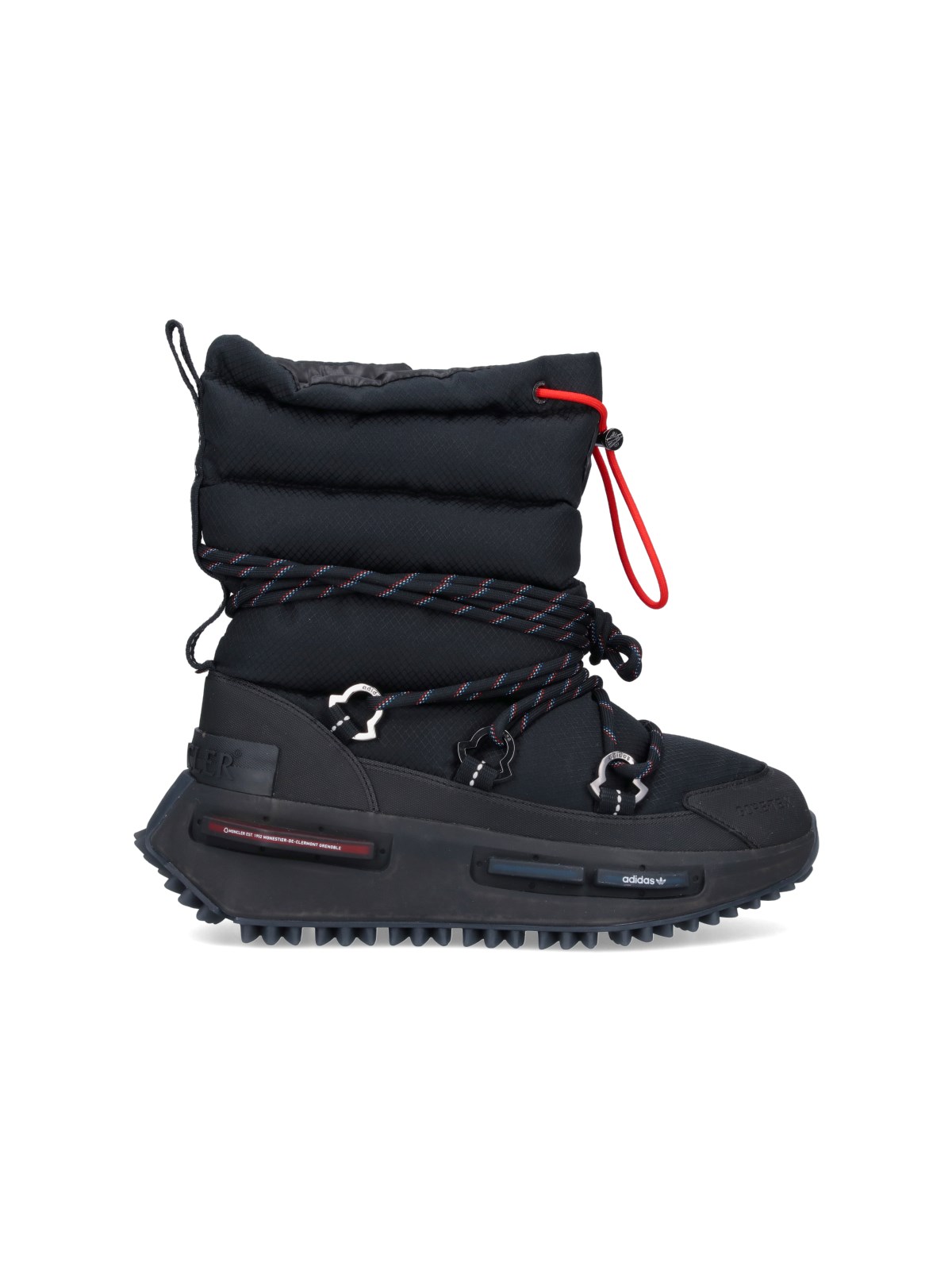 Shop Moncler Genius X Adidas 'ndmd Mid' Boots In Black  