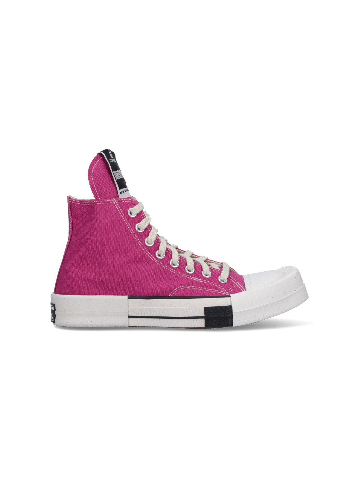 Shop Rick Owens Drkshdw X Converse Chuckworthy High Turbodrk Sneakers In Pink