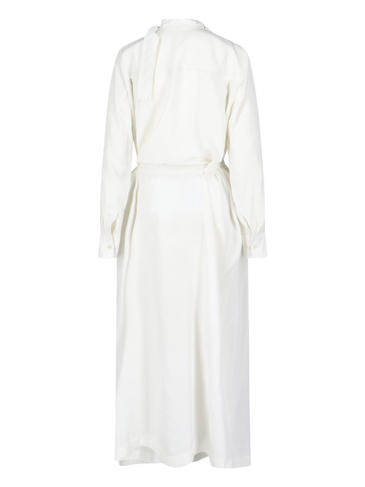 オールインワン・サロペット Lemaire White Fabric Maxi Shirt Dress Lemaire Maxi shirt dress available on SUGAR - 137907