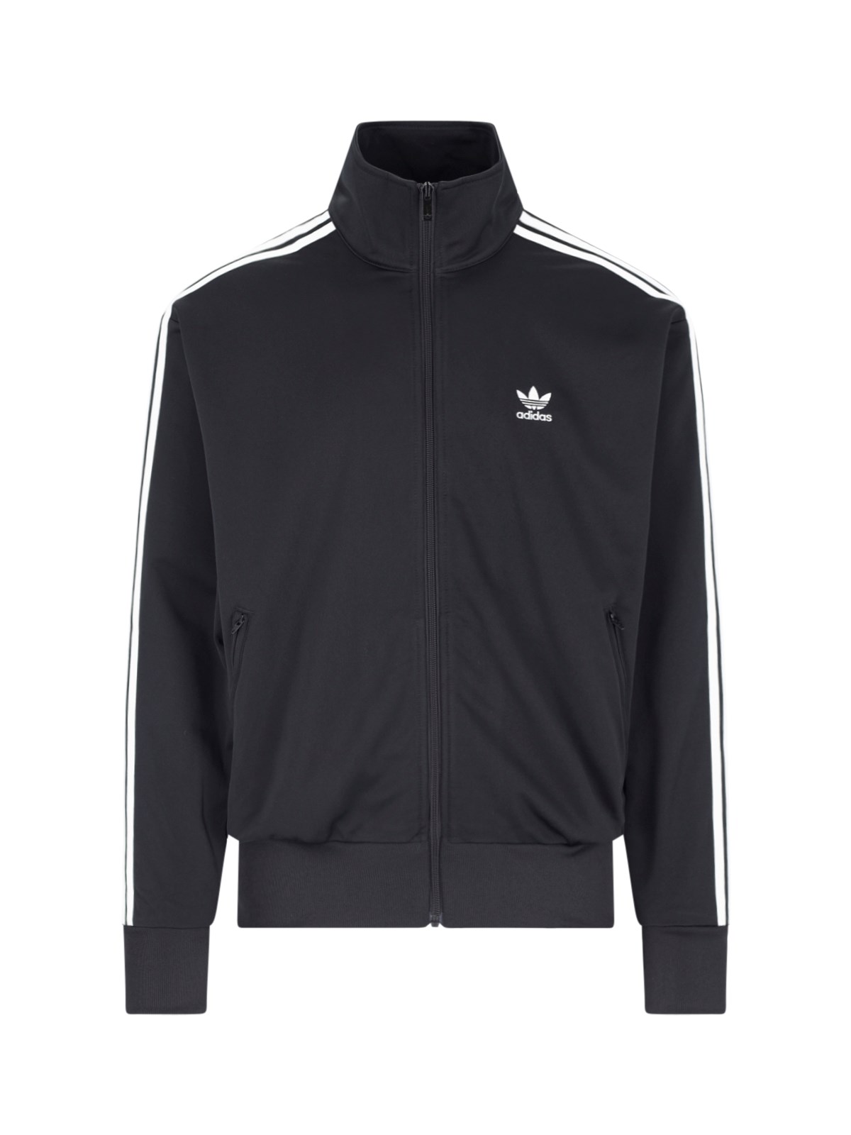 Adidas Originals "adicol Classics" Zip Sweatshirt In Black  