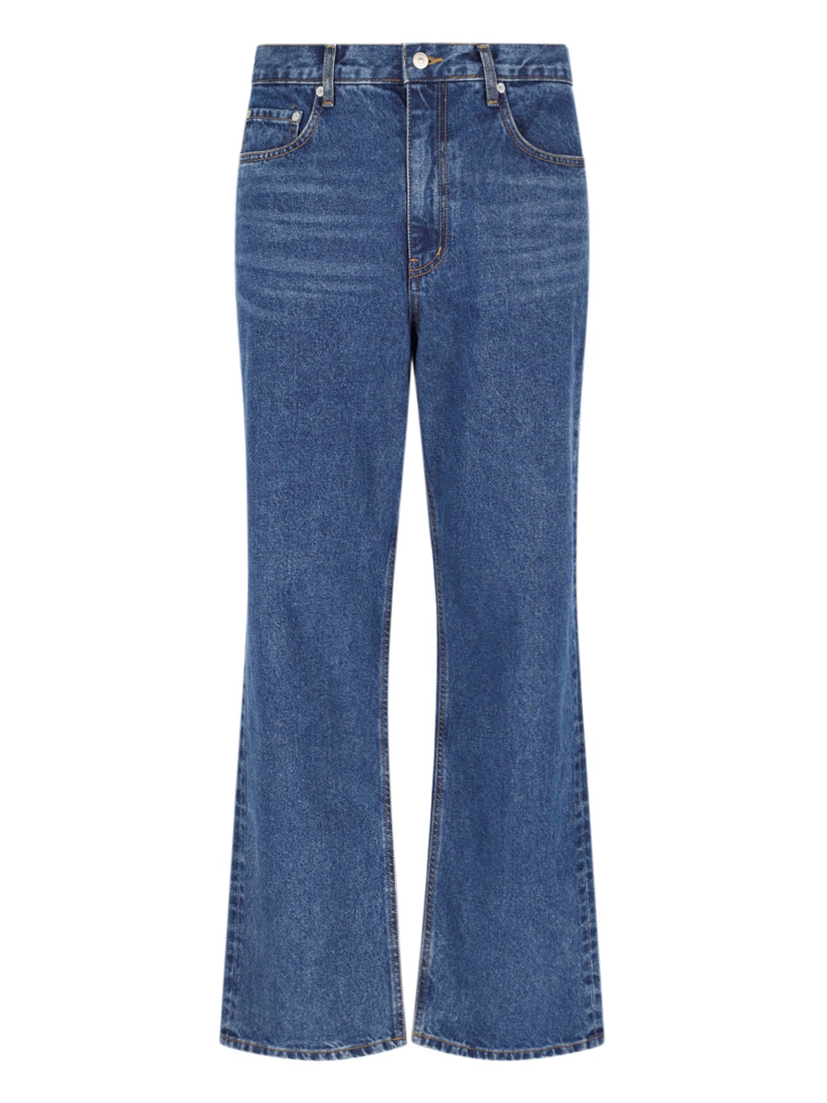 Shop Dunst Straight Jeans In Blue