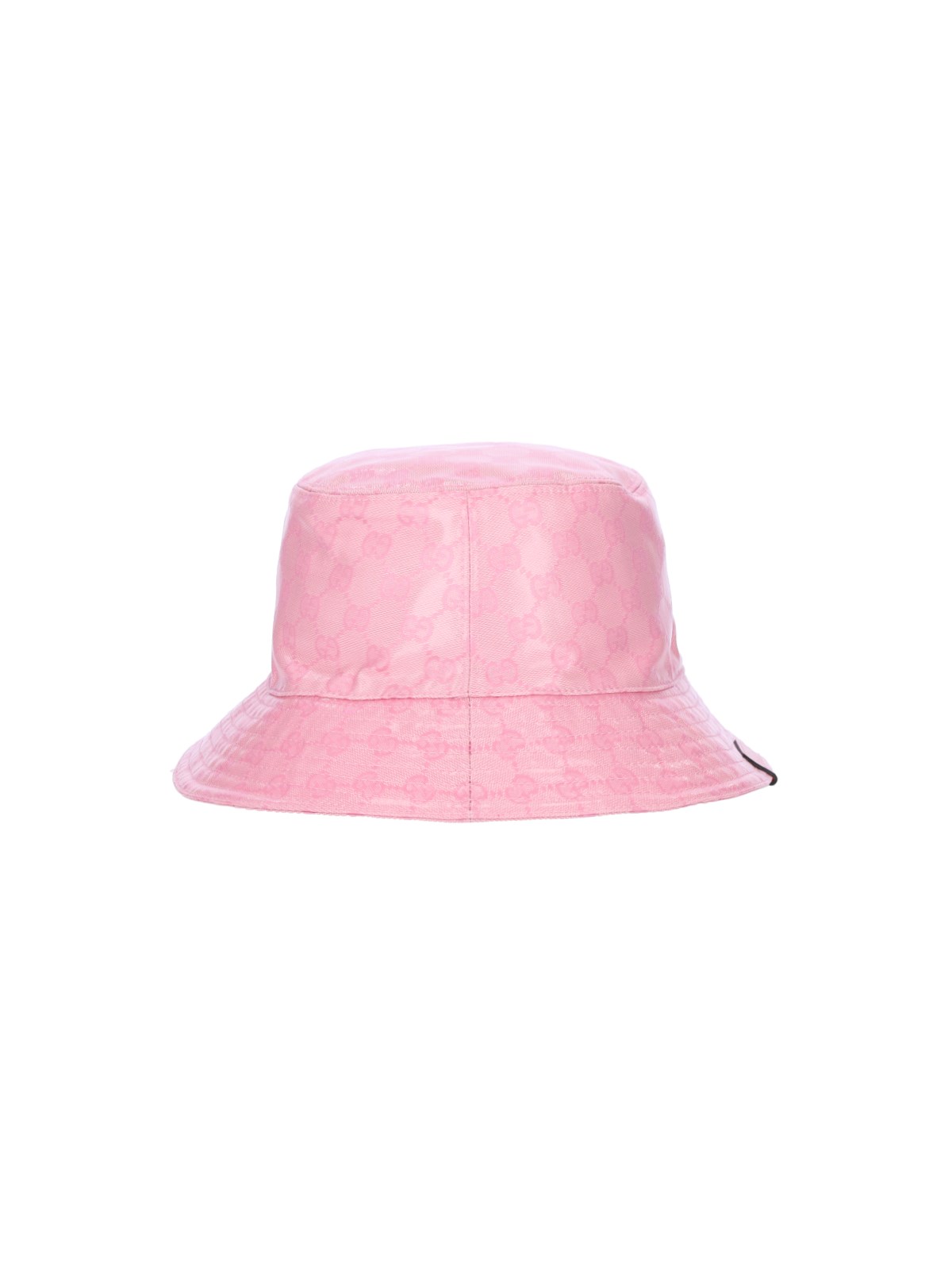 Shop Gucci Monogram Bucket Hat In Pink
