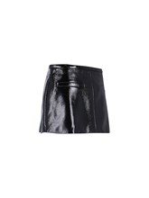 【送料&関税込】CourrA¨ges Ellipse Vinyl Mini Skirt Courrèges Ellipse Vinyl Mini Skirt in Black für Damen | LN-CC®