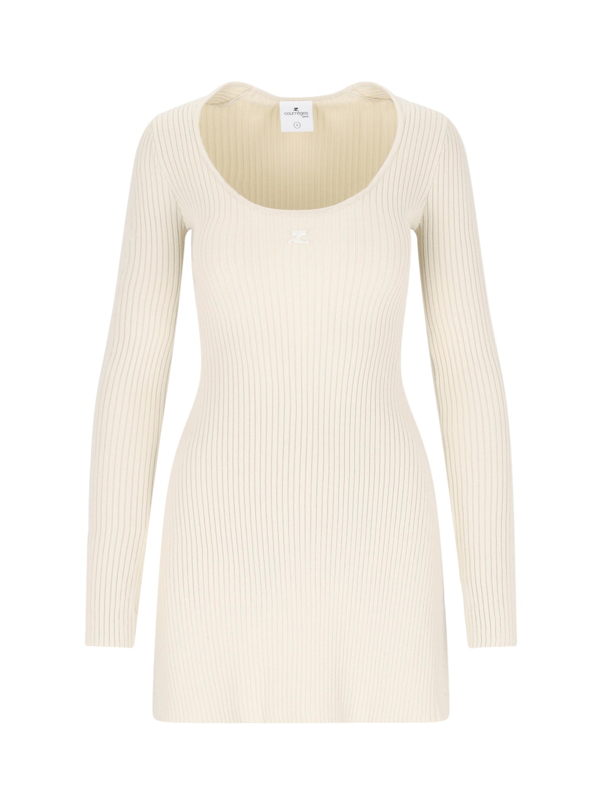 セットアップ COURREGES 90'S RIBBED MINI DRESS Courrèges Ribbed mini dress available on SUGAR - 138383
