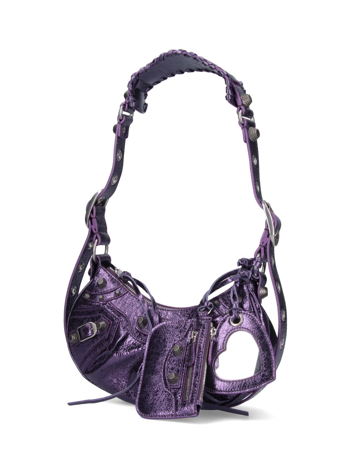 Y2K leather vintage bag LE CAGOLE 00s（Balenciaga 