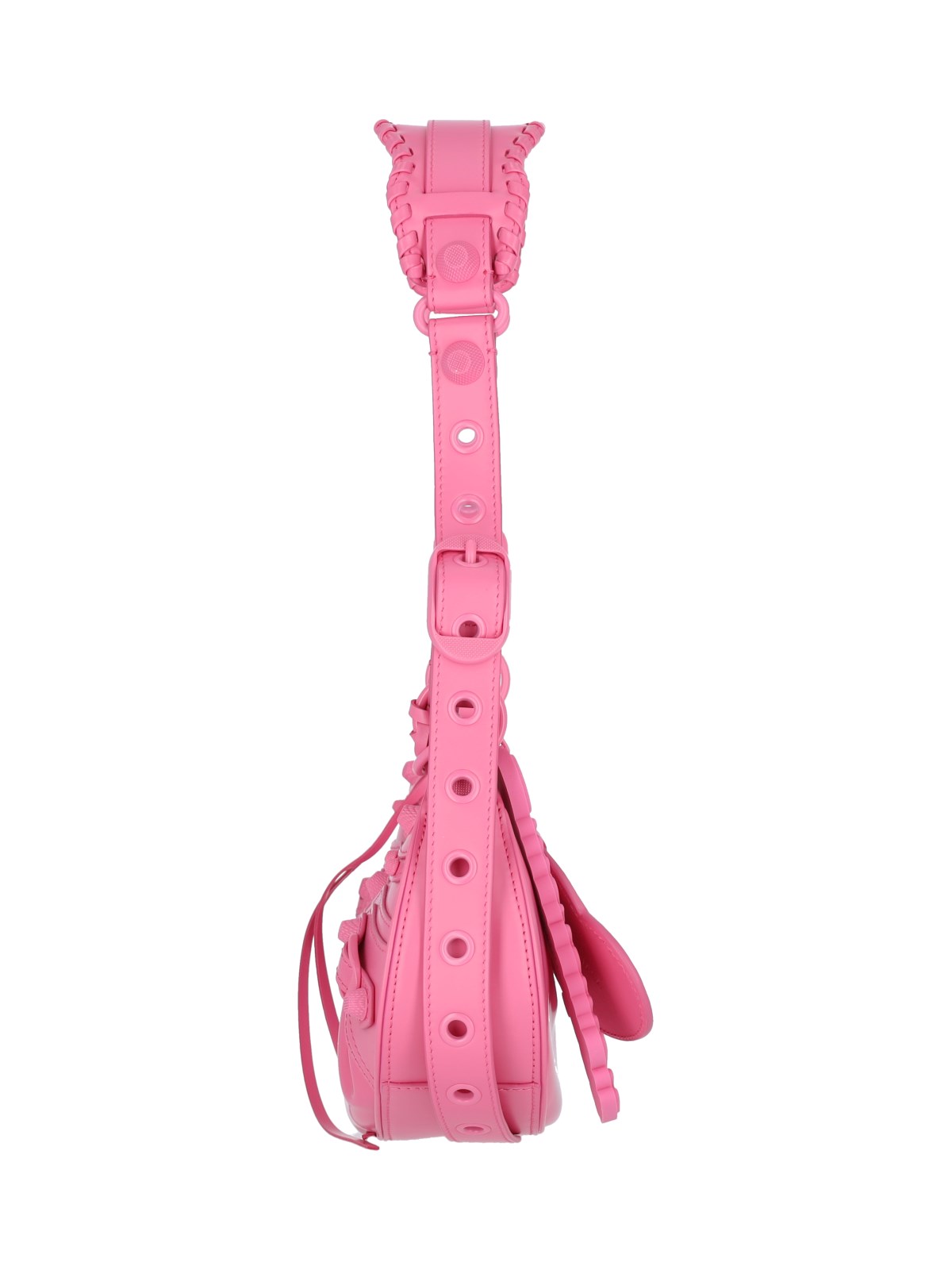 【送料&関税込】Balenciaga Fuchsia Leather Small Le Cagole S Balenciaga Le Cagole S Leather Shoulder Bag | Pink | FARFETCH JO