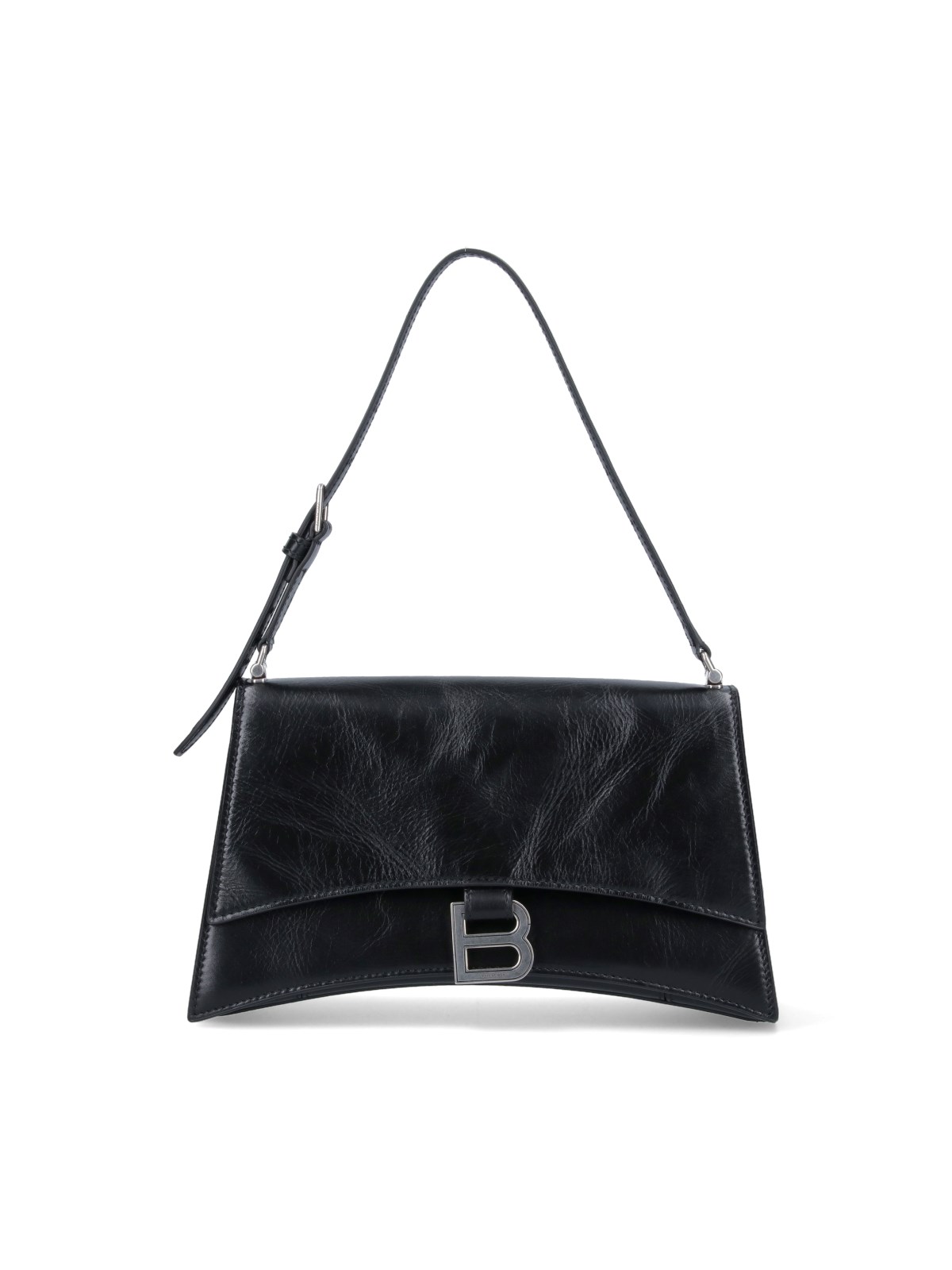 Balenciaga Small Bag "crush" In Black  