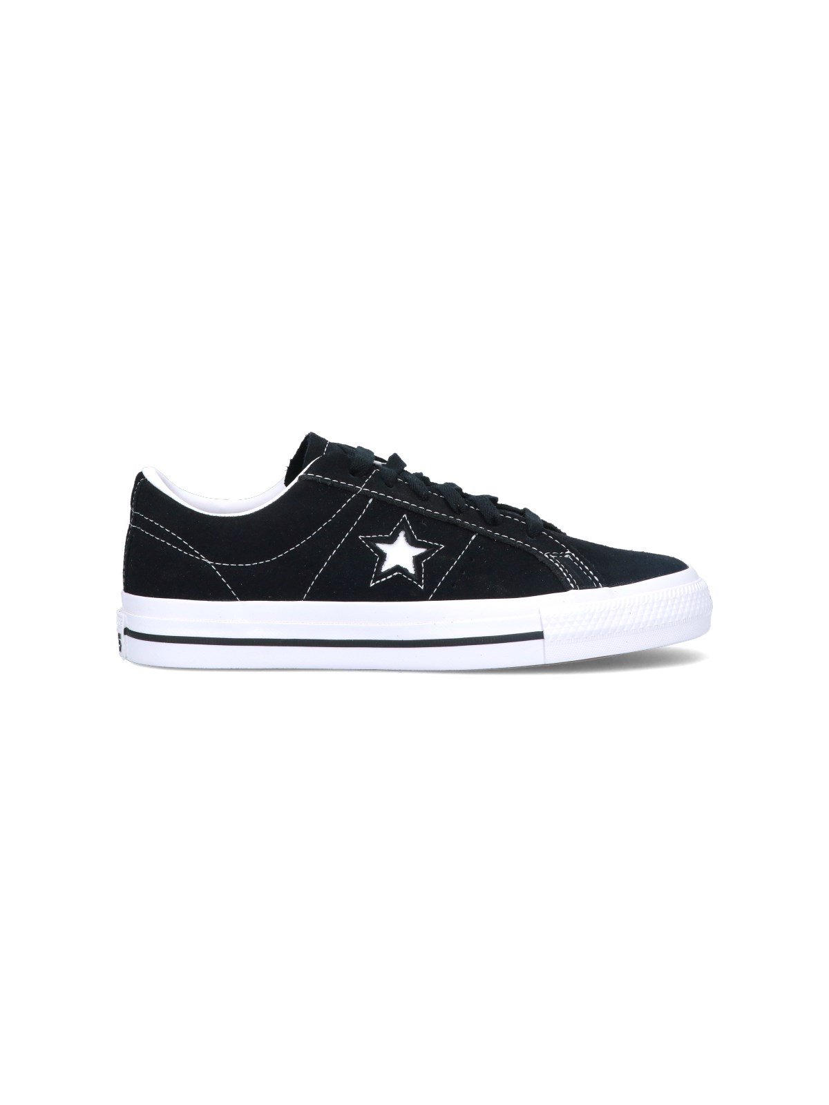 Shop Converse 'cons One Star Pro' Suede Sneakers In Black  