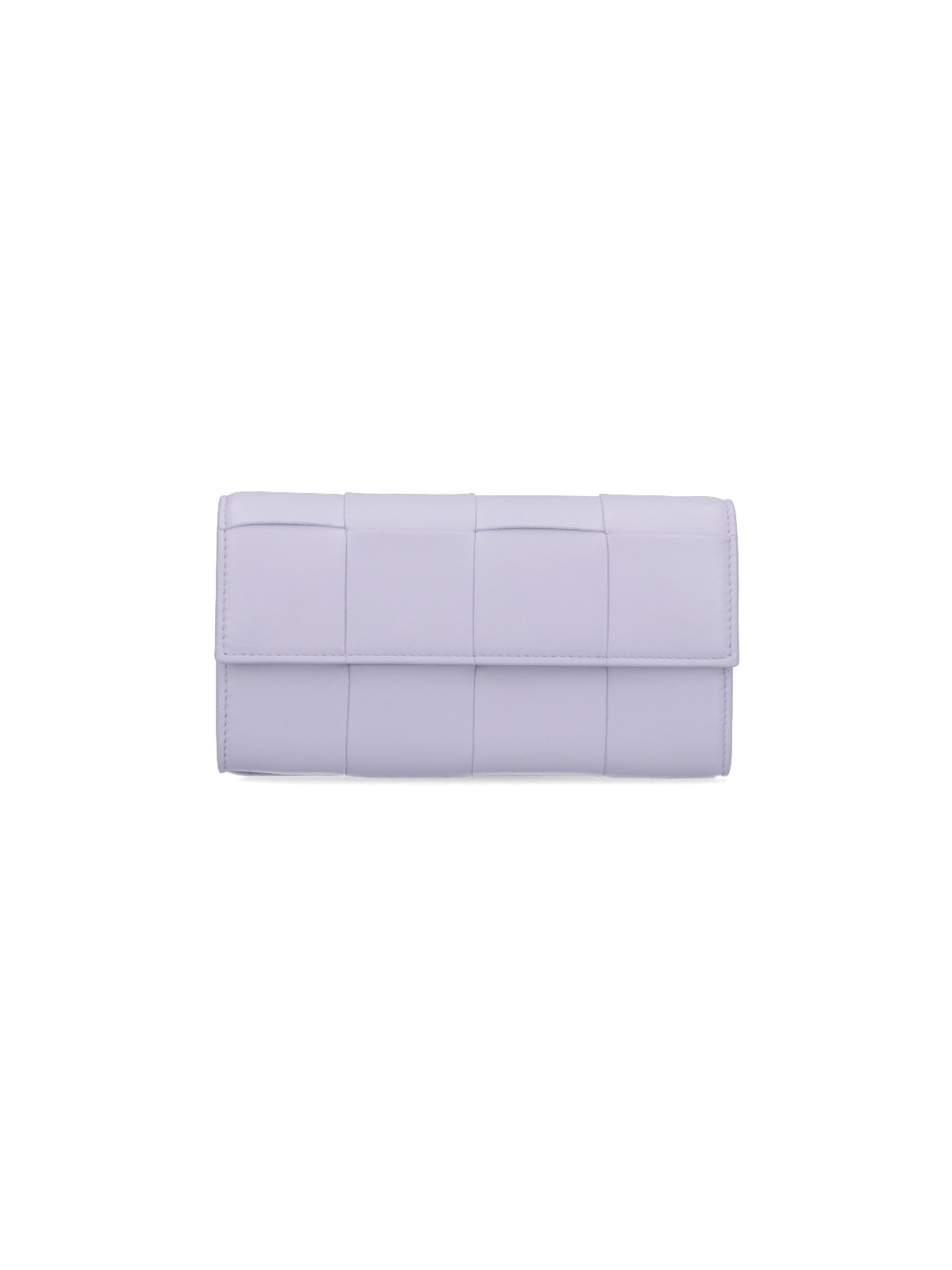 Bottega Veneta "cassette" Wallet In Purple