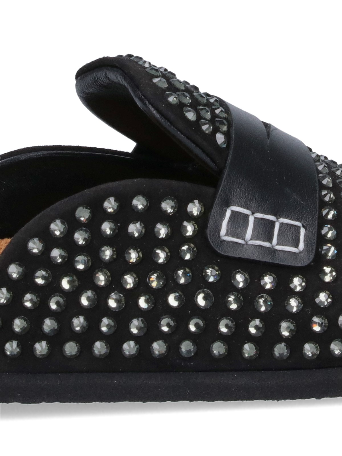 【送料&関税込】J.W. Anderson Crystal Detail Mules J.w. anderson Crystal detail mules available on SUGAR - 140866