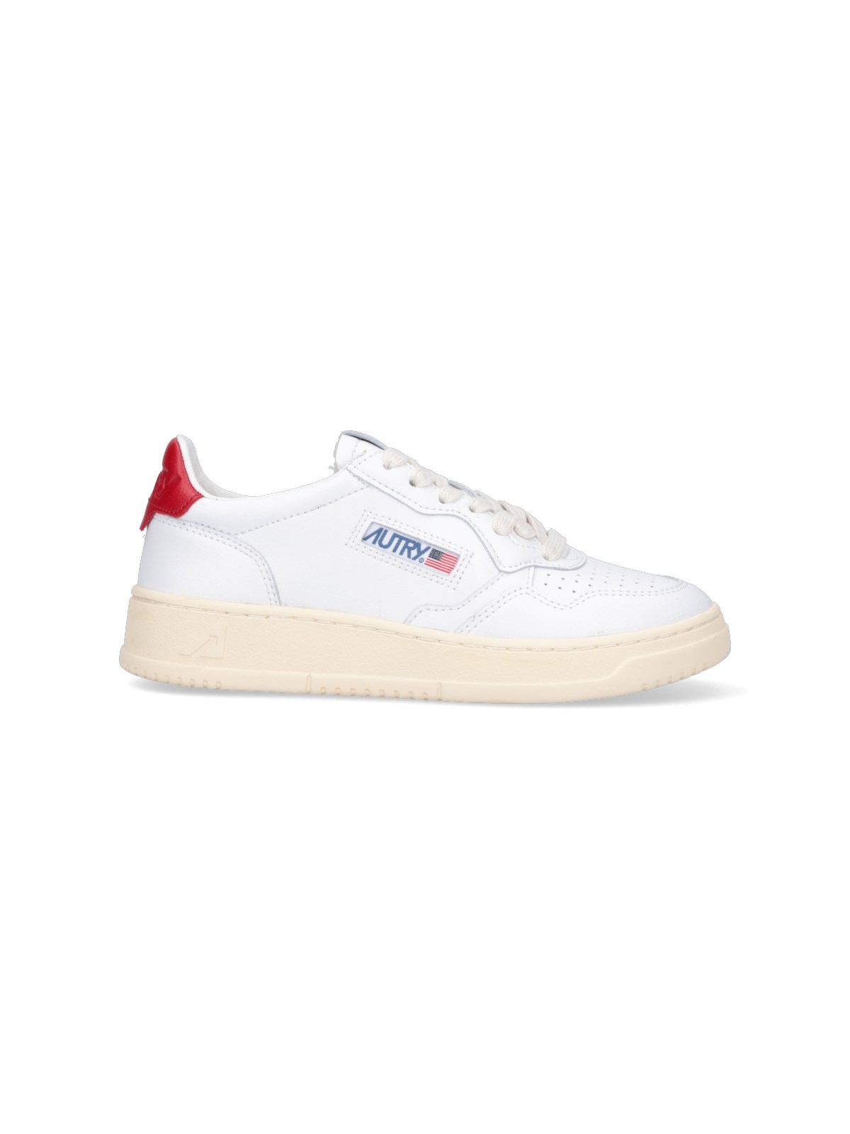 Shop Autry "medialist Low" Sneakers In White
