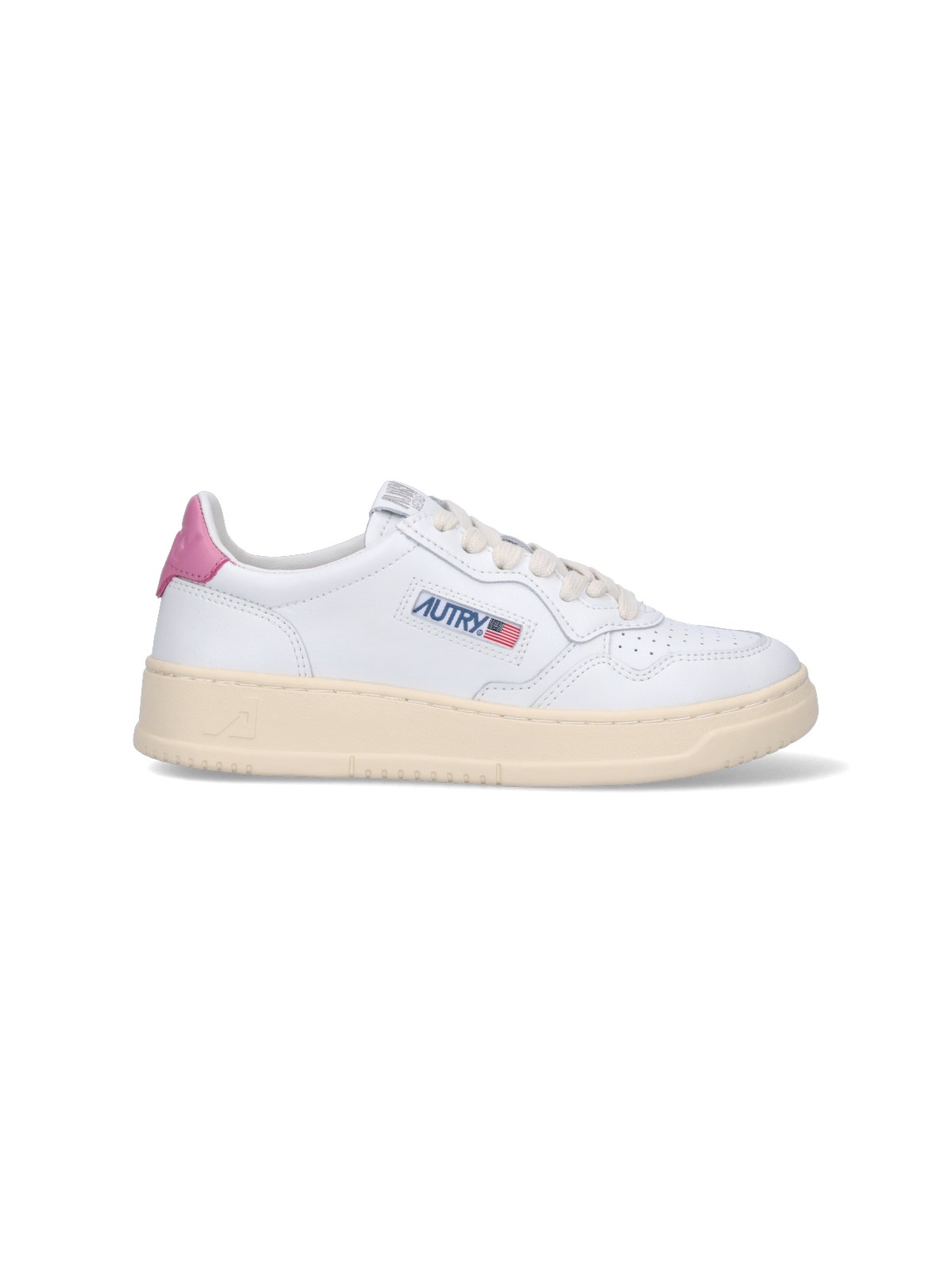 Shop Autry Low Sneakers "medalist 01" In White