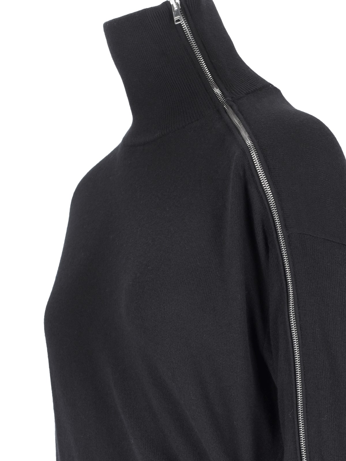 オールインワン・サロペット Isabel Marant Black Wool Blend Zip Knit Dress Isabel marant Zip knit dress available on SUGAR - 141233