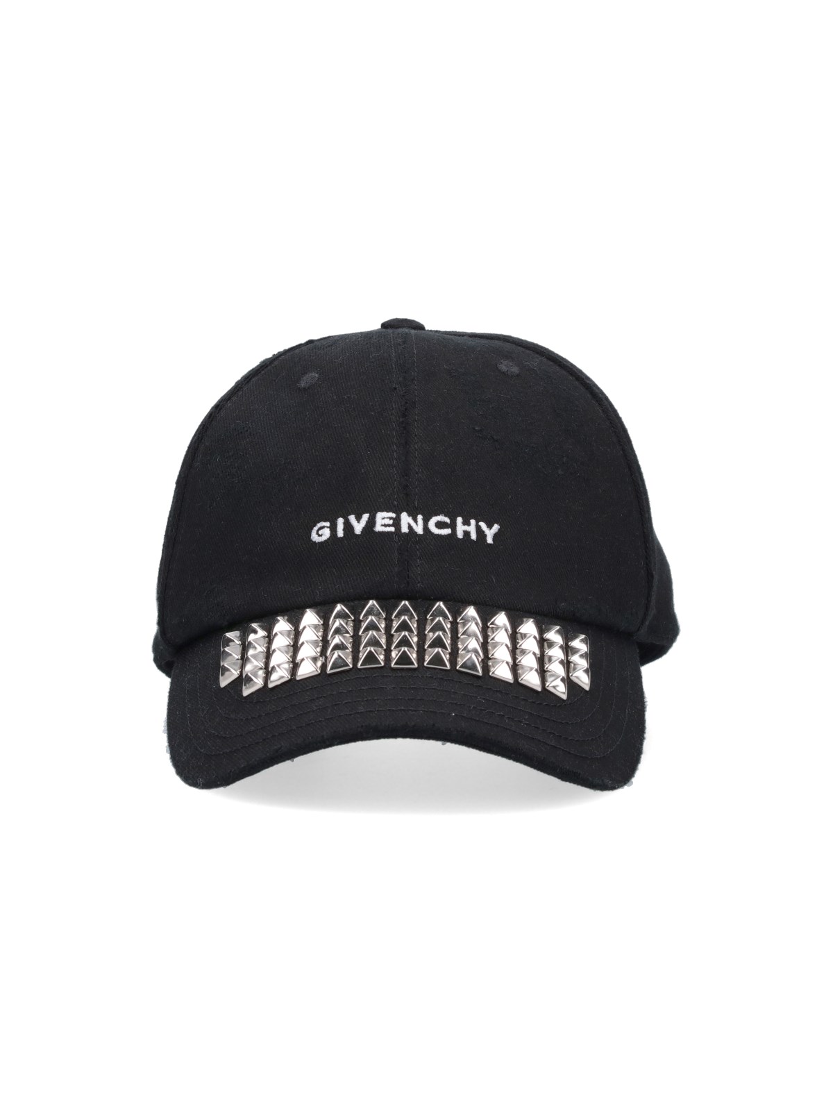 Shop Givenchy Logo Baseball Cap In Black  