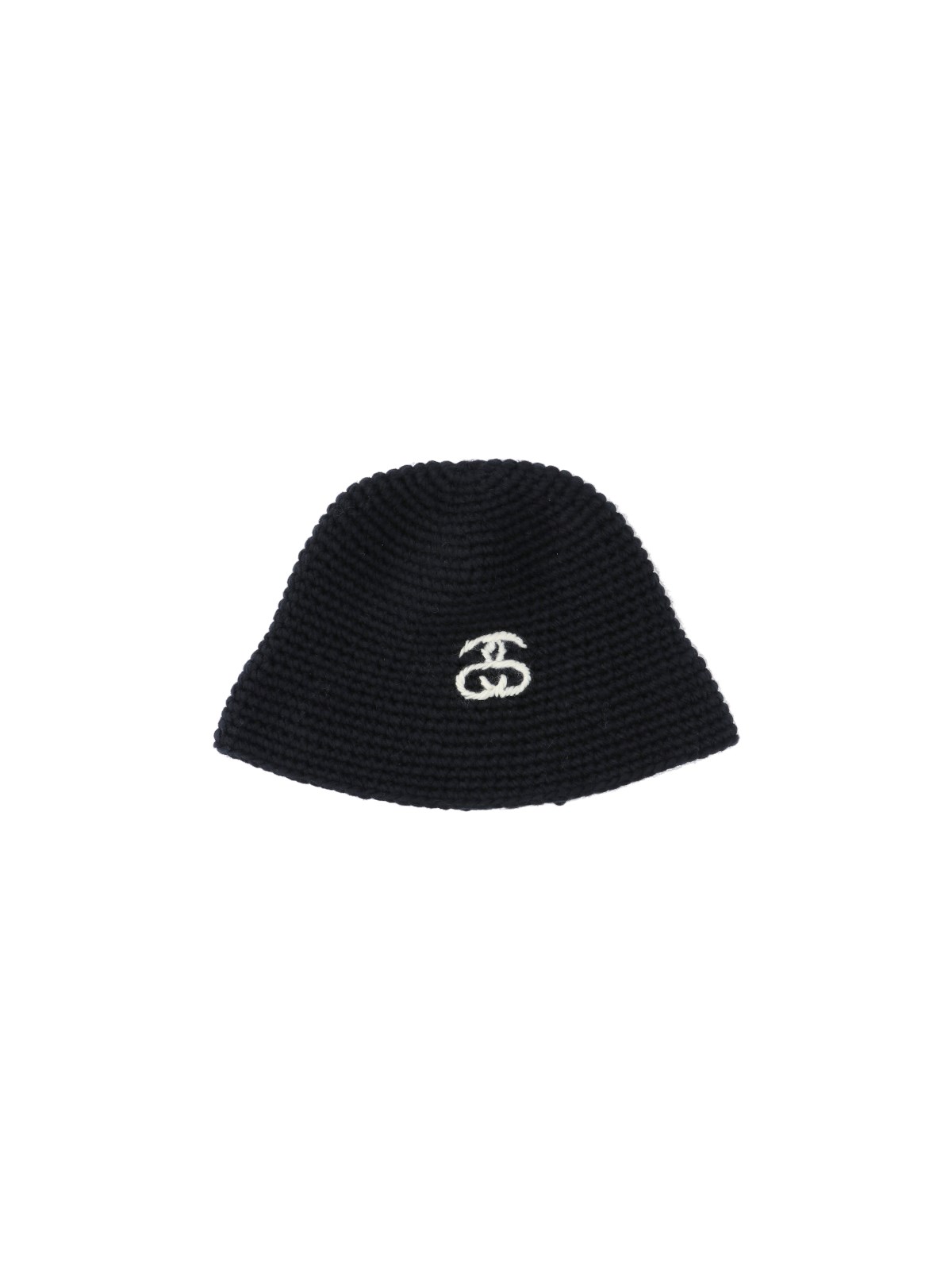 Stussy Knitted Bucket Hat In Black  