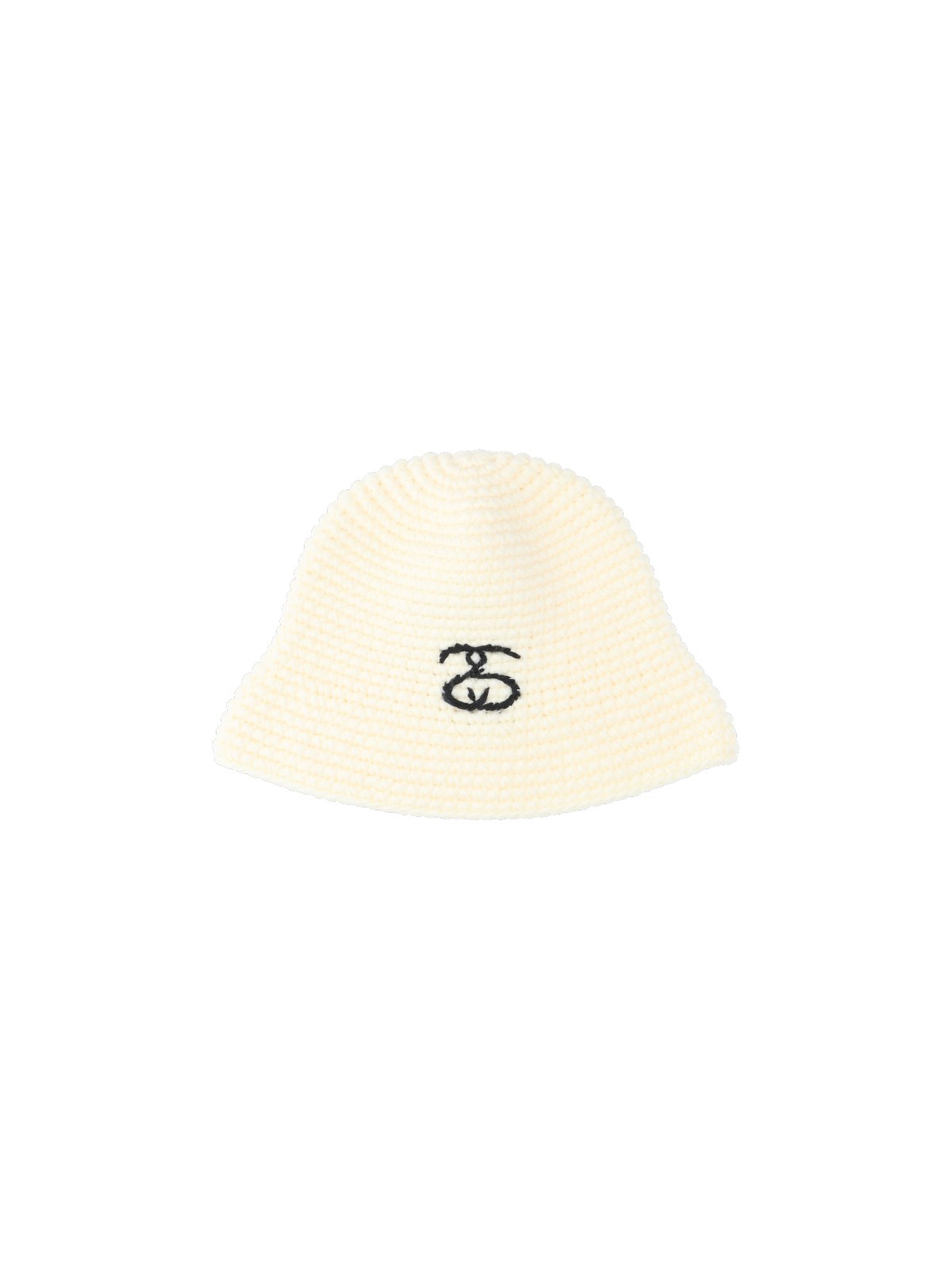 Stussy Knitted Bucket Hat In White
