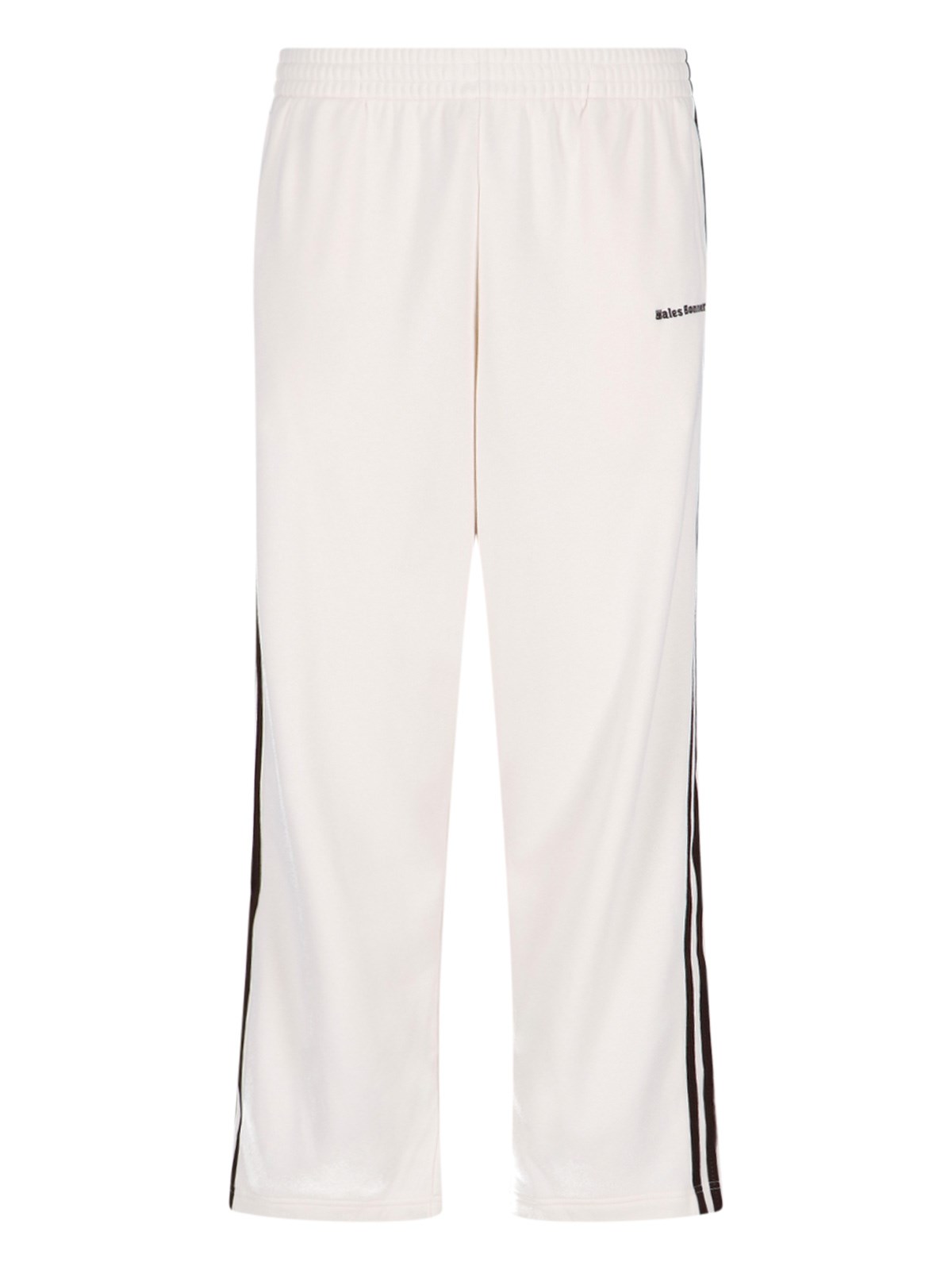 Shop Adidas X Wales Bonner Logo Track Pants In White