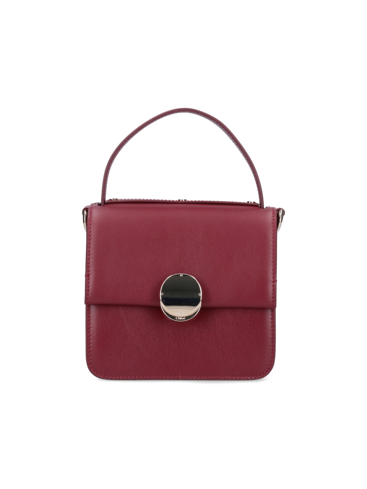 Shop Chloé Small Bag "penelope" In Red