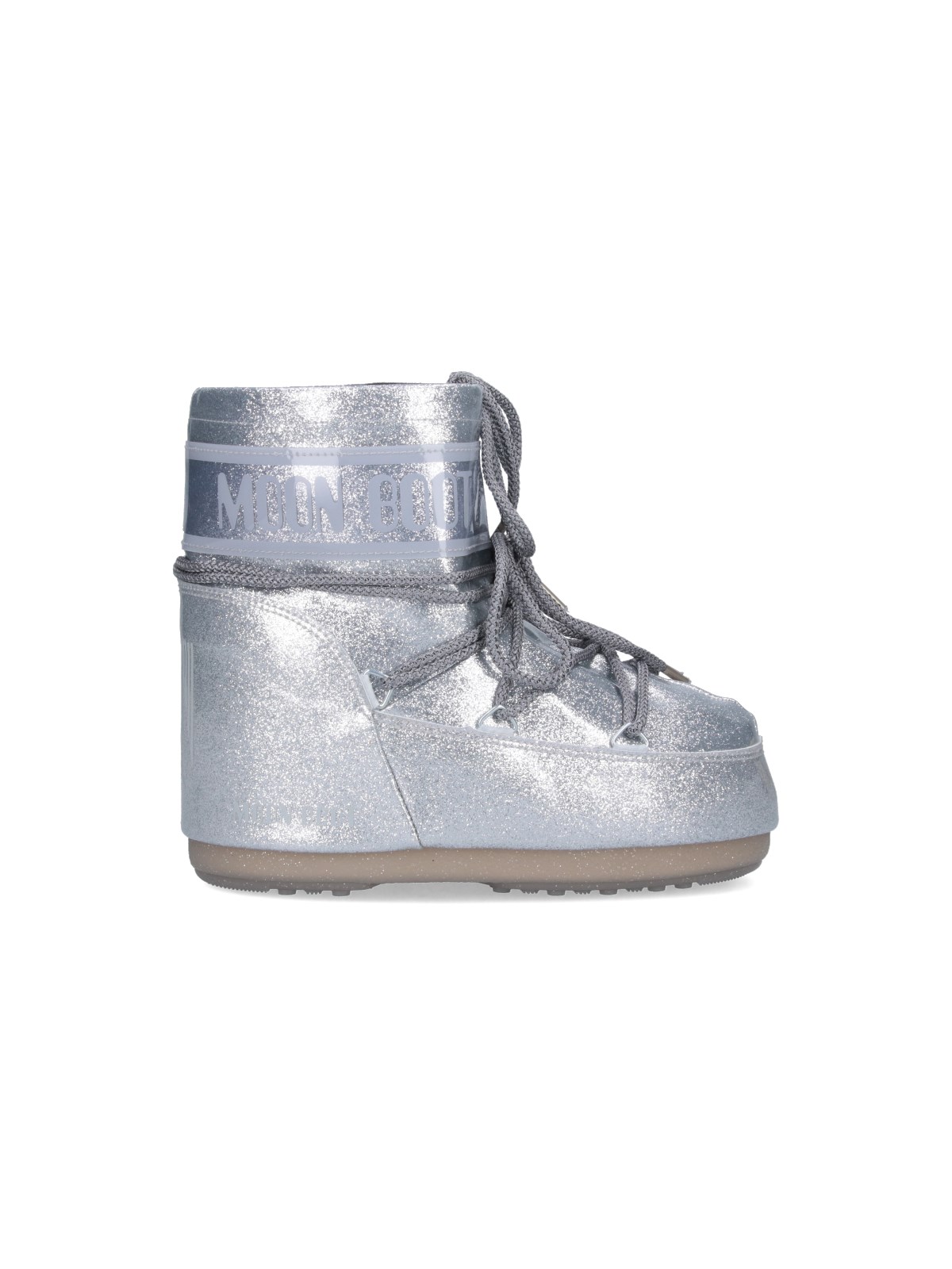 Shop Moon Boot 'icon Low' Boots In Silver