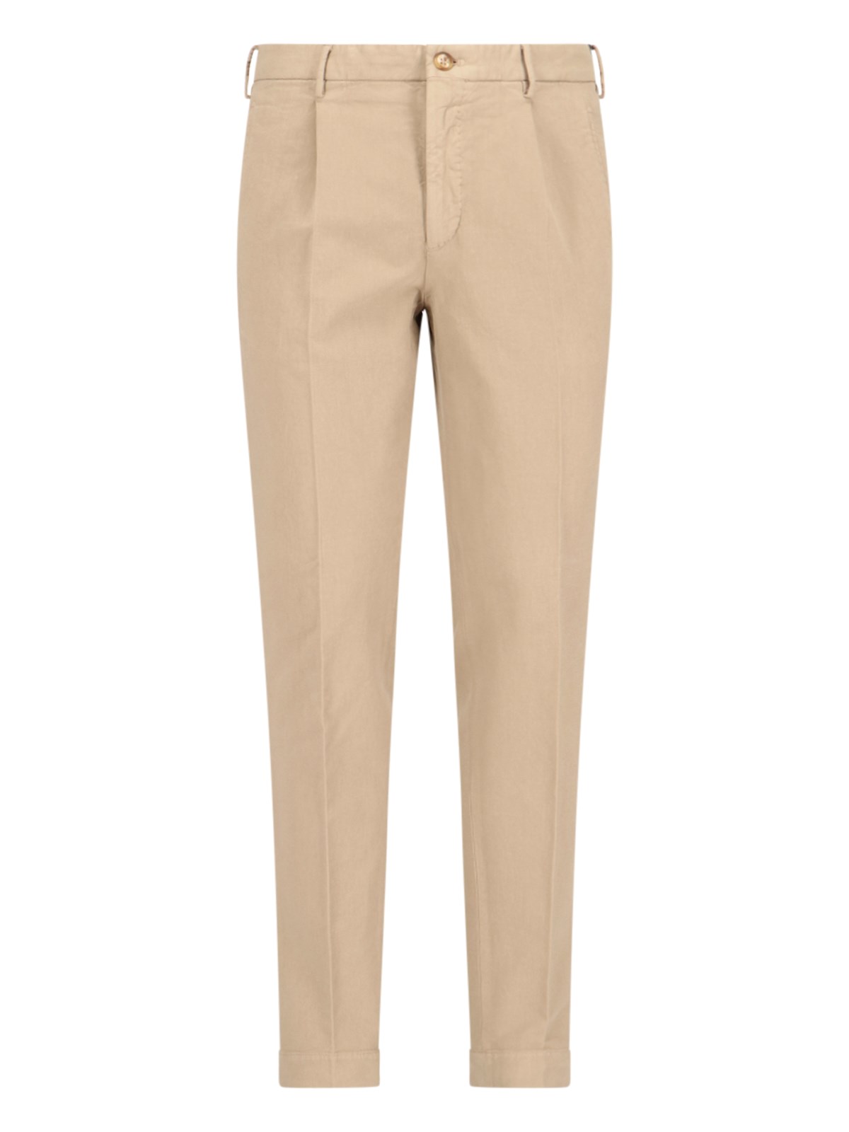パンツ INCOTEX Women Straight Pants 176832 D6207 401 BEIGE Incotex Straight leg pants available on SUGAR - 142795