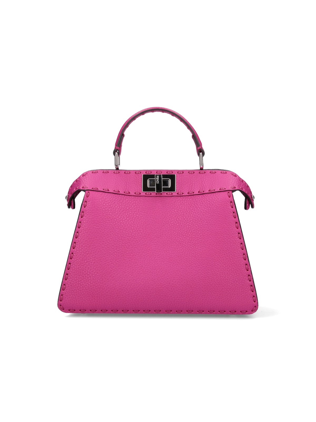 Fendi "peekaboo Iseeu" Mini Bag In Pink