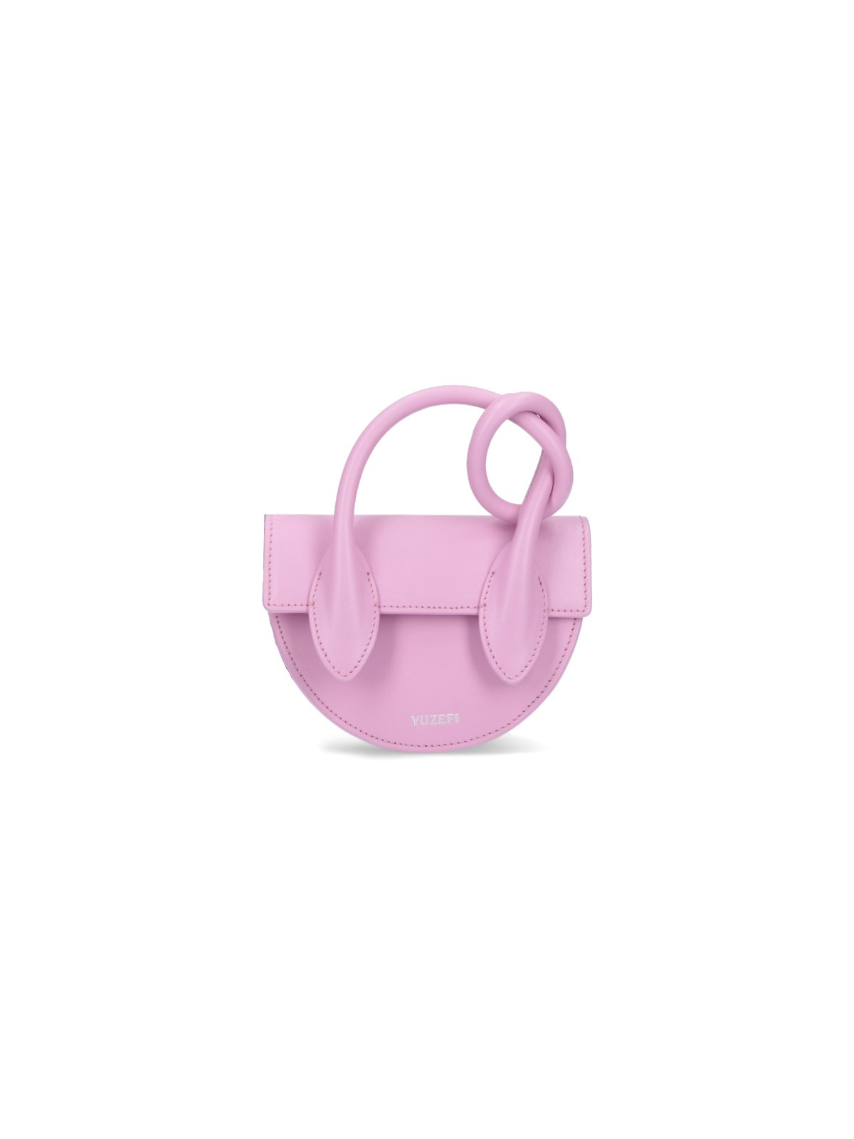 Yuzefi Mini Bag "pretzel" In Pink