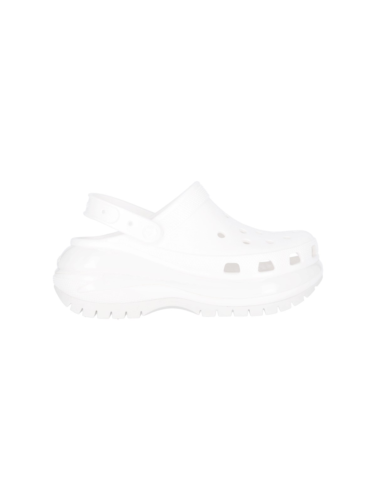 Shop Crocs Mules "mega Crush" In White