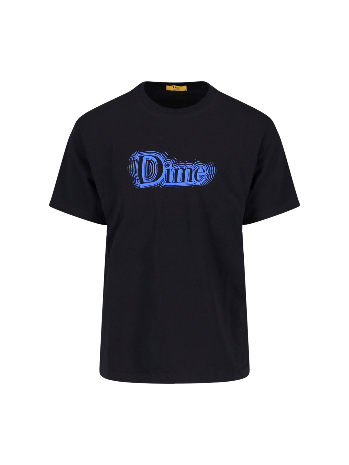 Dime Noize Logo-print Cotton-jersey T-shirt In Black  