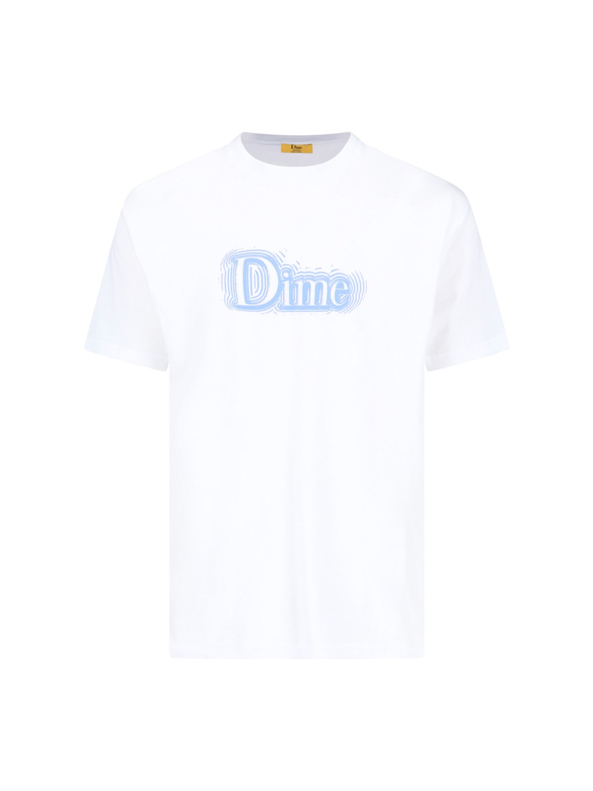 Dime Logo T-shirt In White